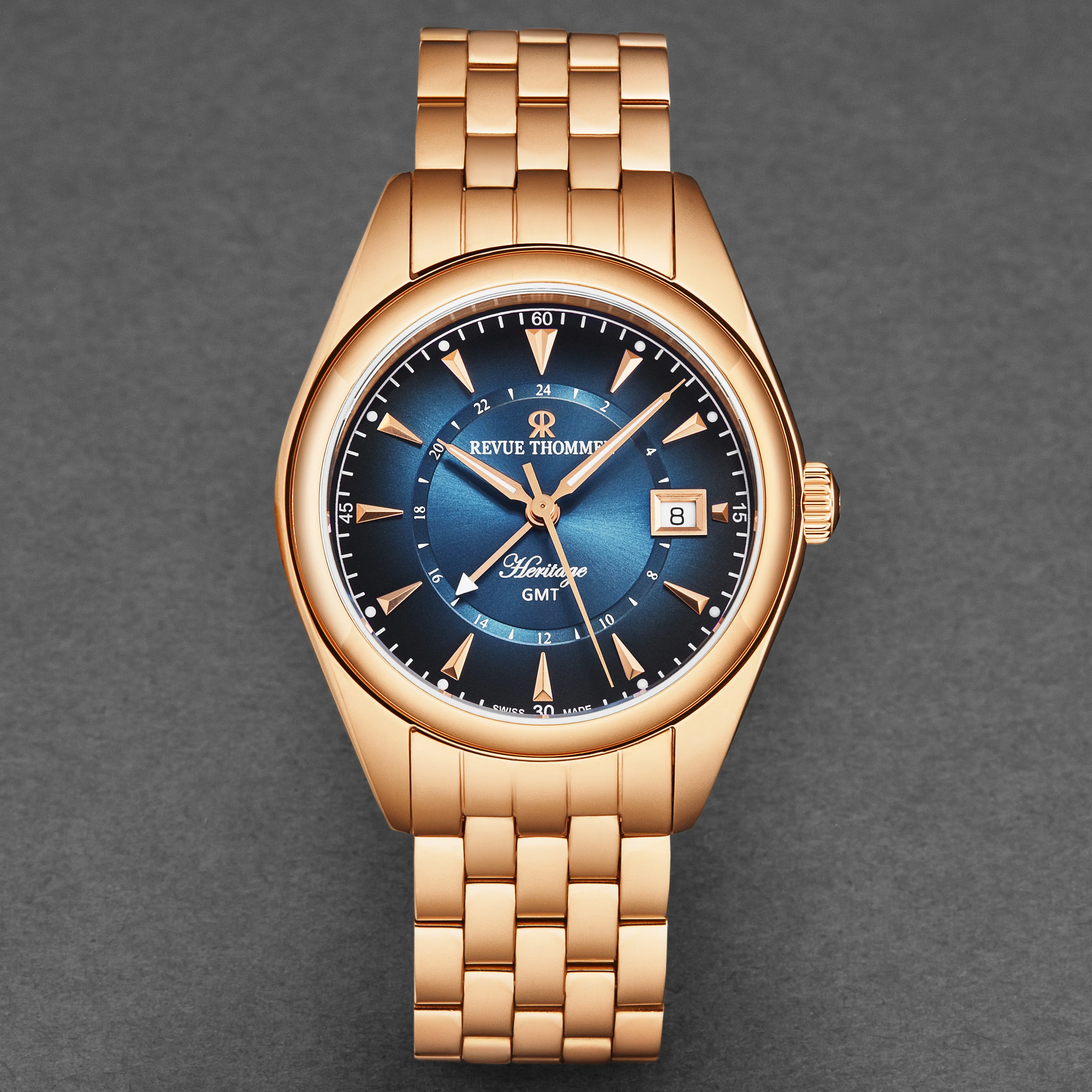 Heritage 21010.2365 / Blue | Blue Dial - Image 4
