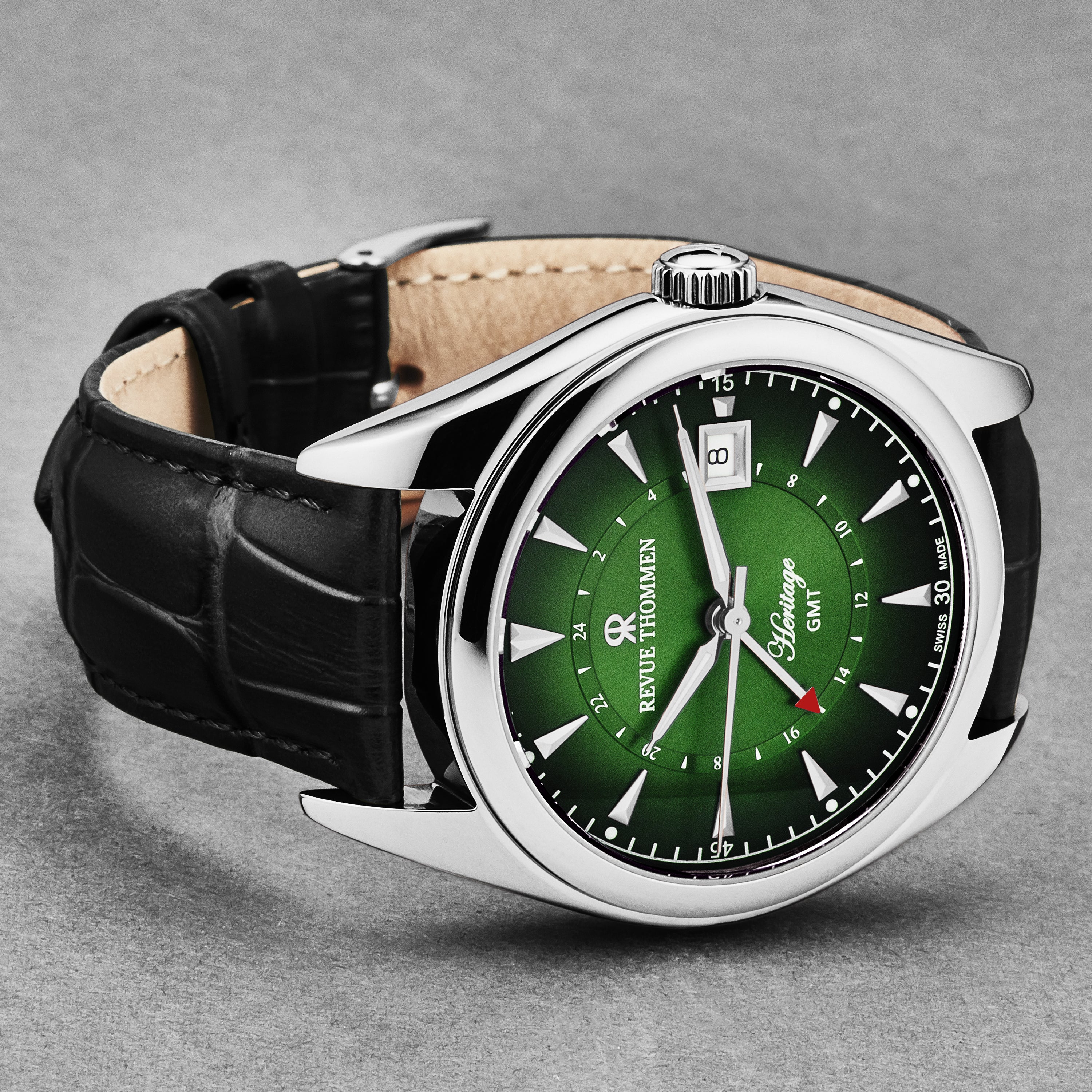 Heritage 21010.2434 / Green | Green Dial - Image 2
