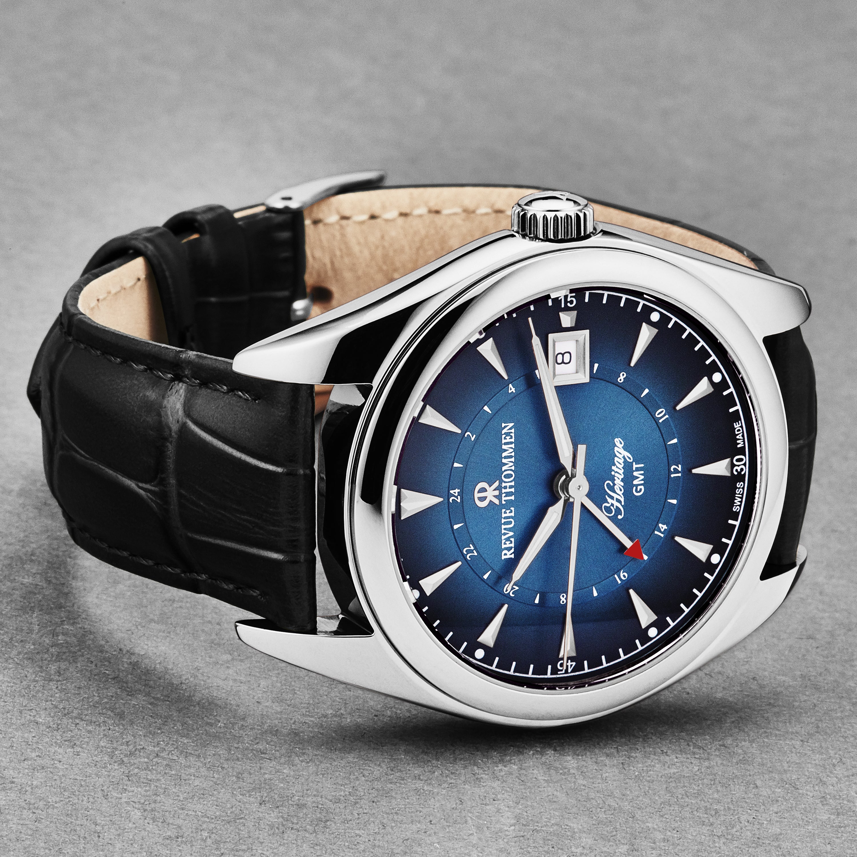 Heritage 21010.2435 / Blue | Blue Dial - Image 2
