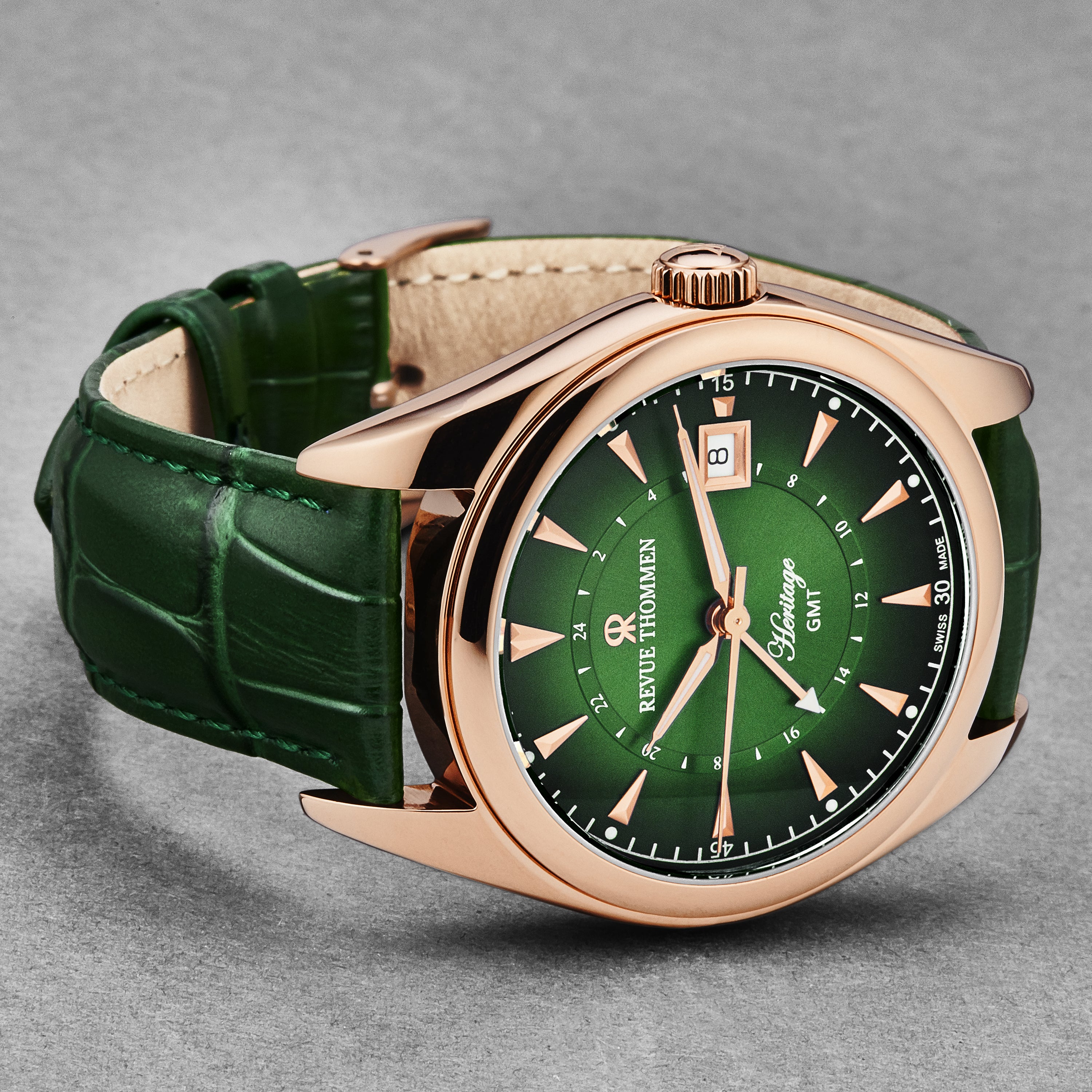 Heritage 21010.2464 / Green | Green Dial - Image 2