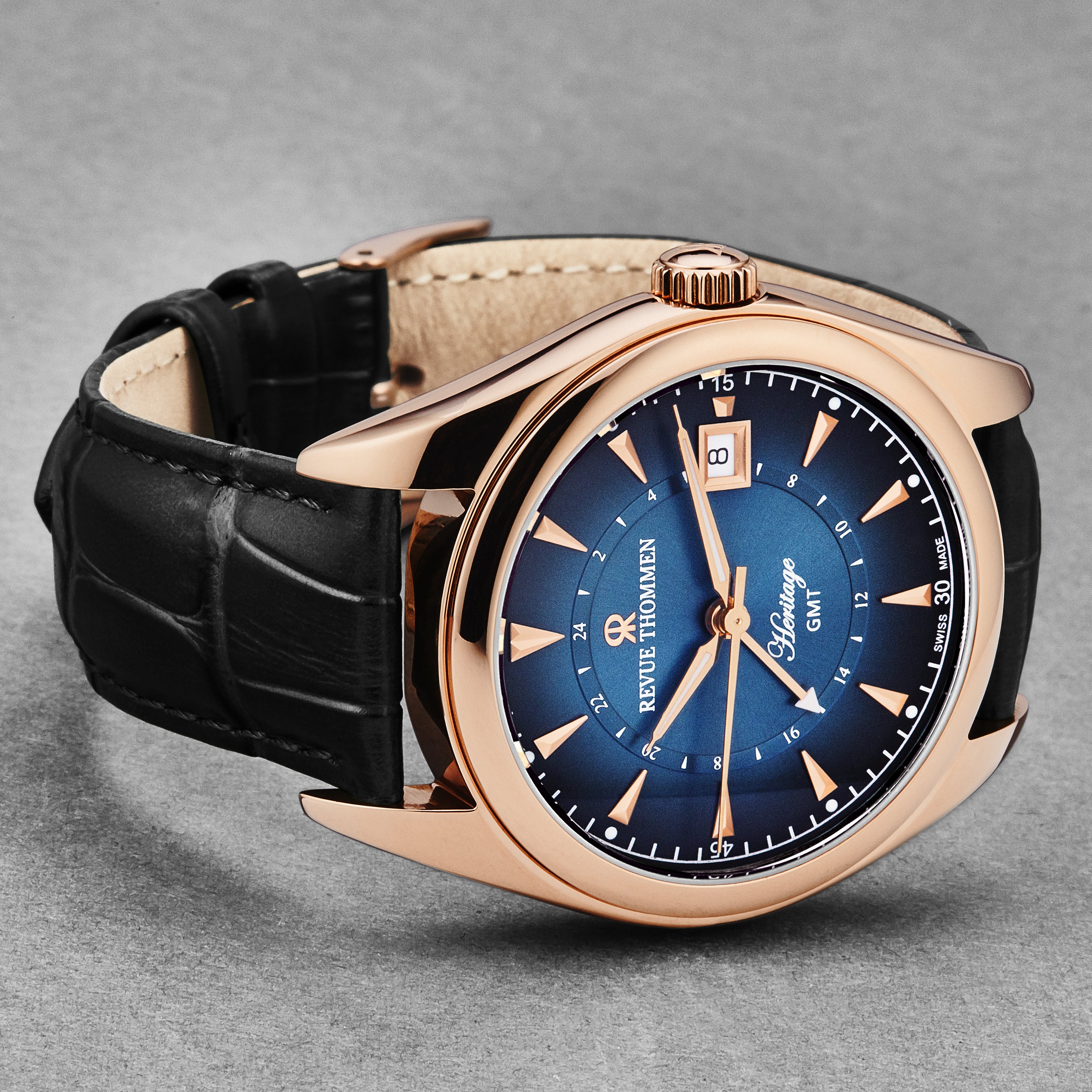 Heritage 21010.2465 / Blue | Blue Dial - Image 2