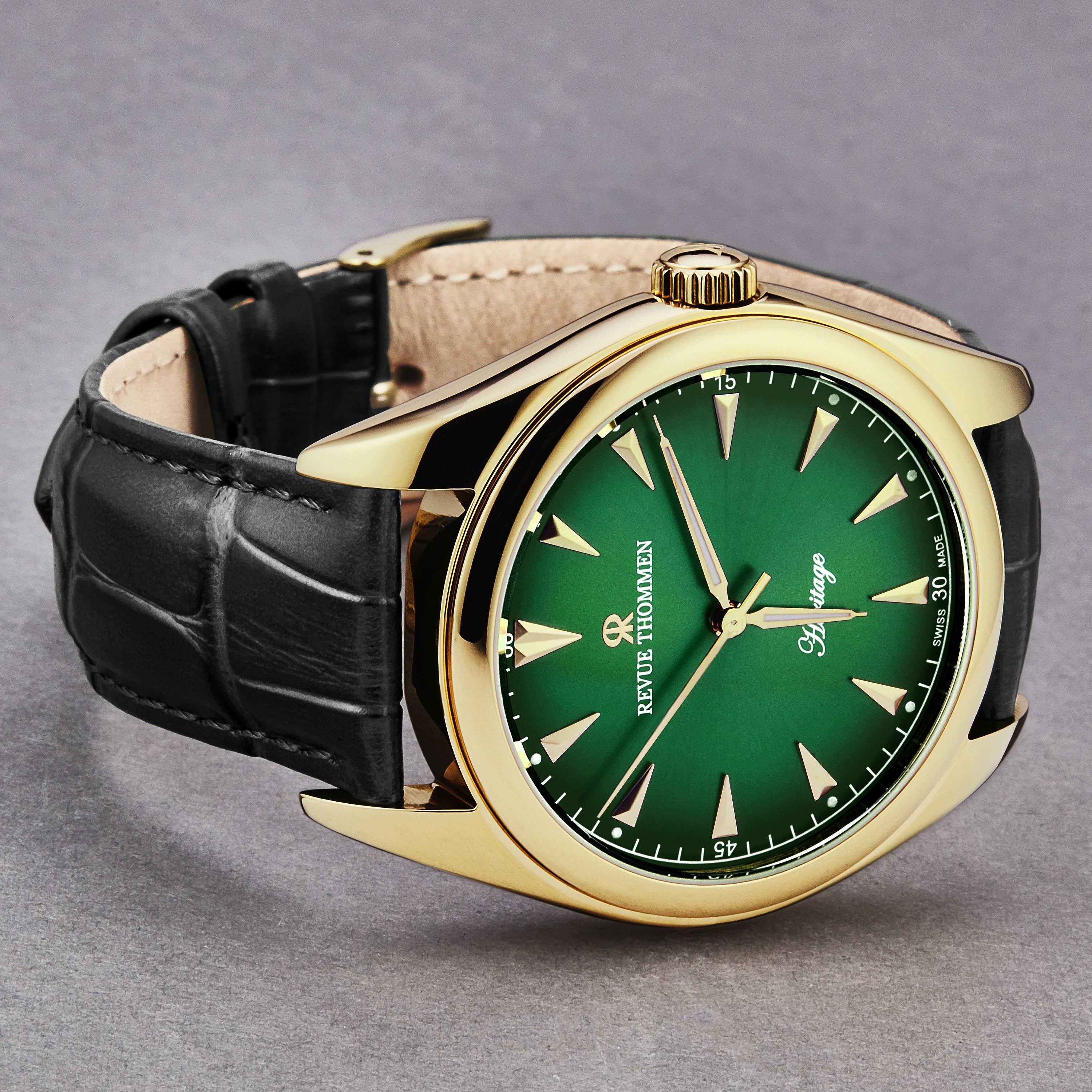 Heritage 21010.2514 / Green | Green Dial - Image 2