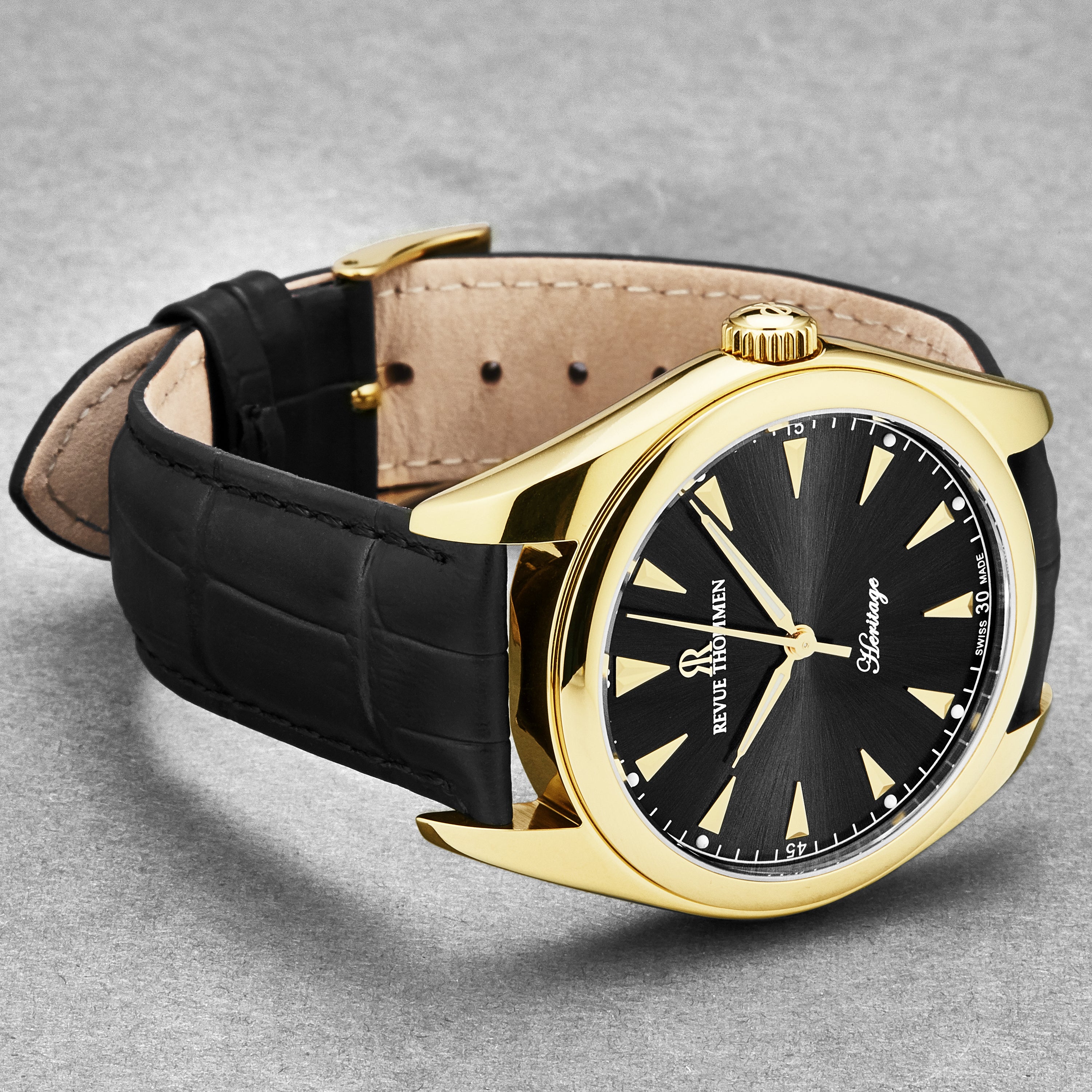 Heritage 21010.2517 / Black | Black Dial - Image 2