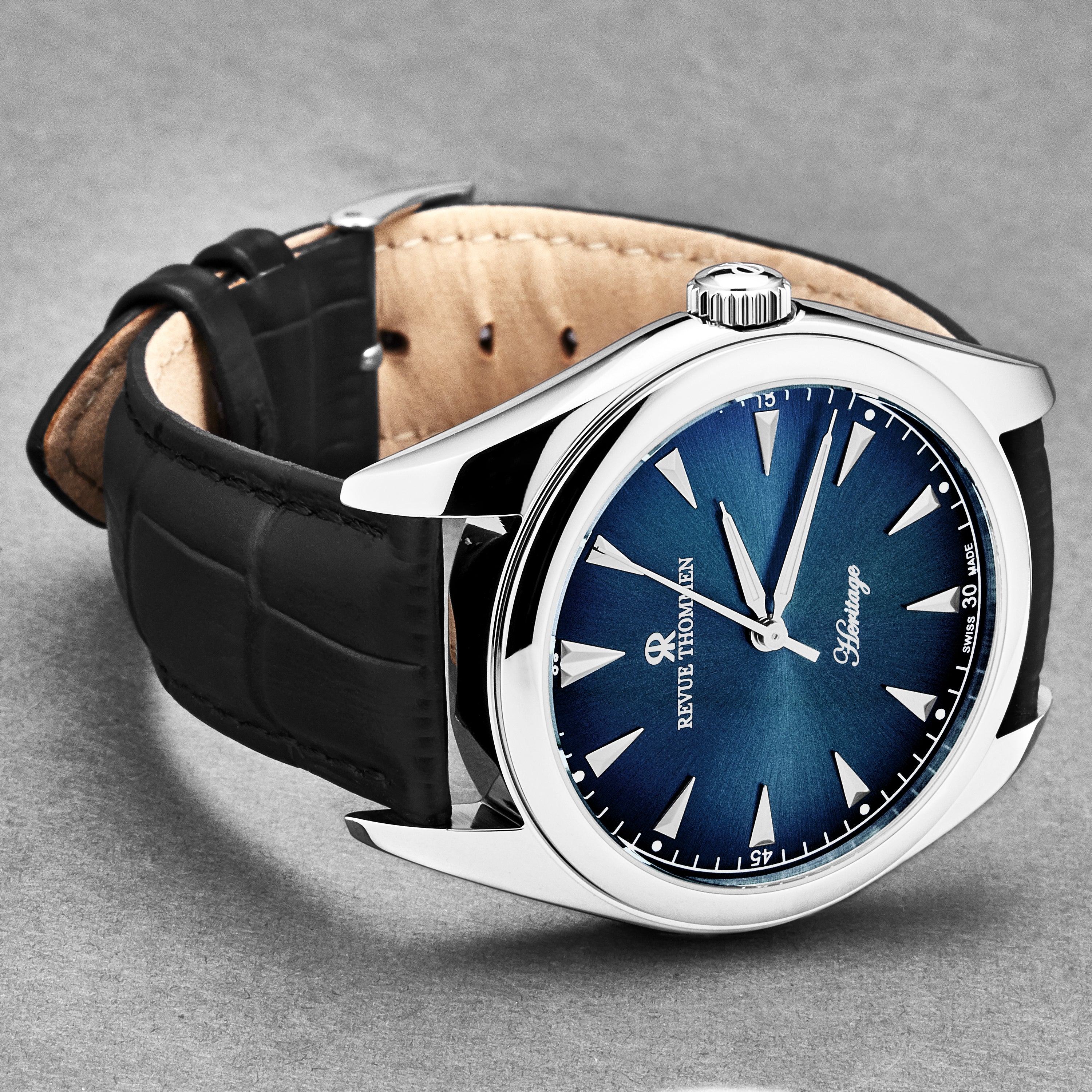 Heritage 21010.2535 / Blue | Blue Dial - Image 2