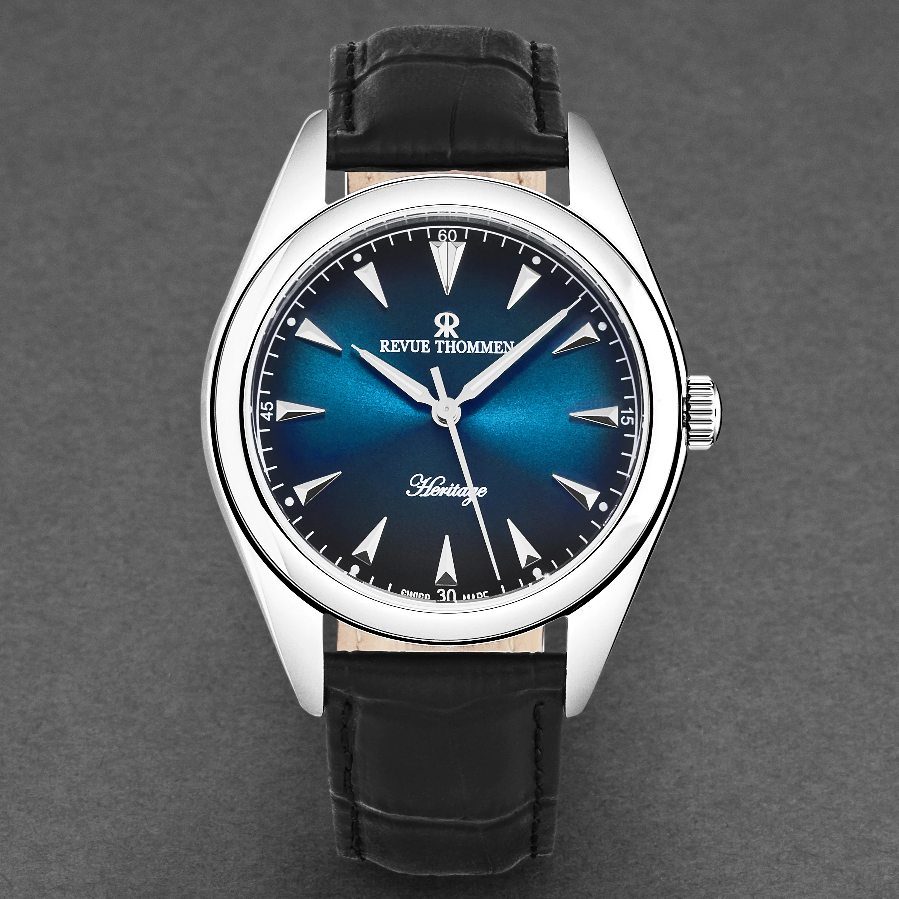 Heritage 21010.2535 / Blue | Blue Dial - Image 4