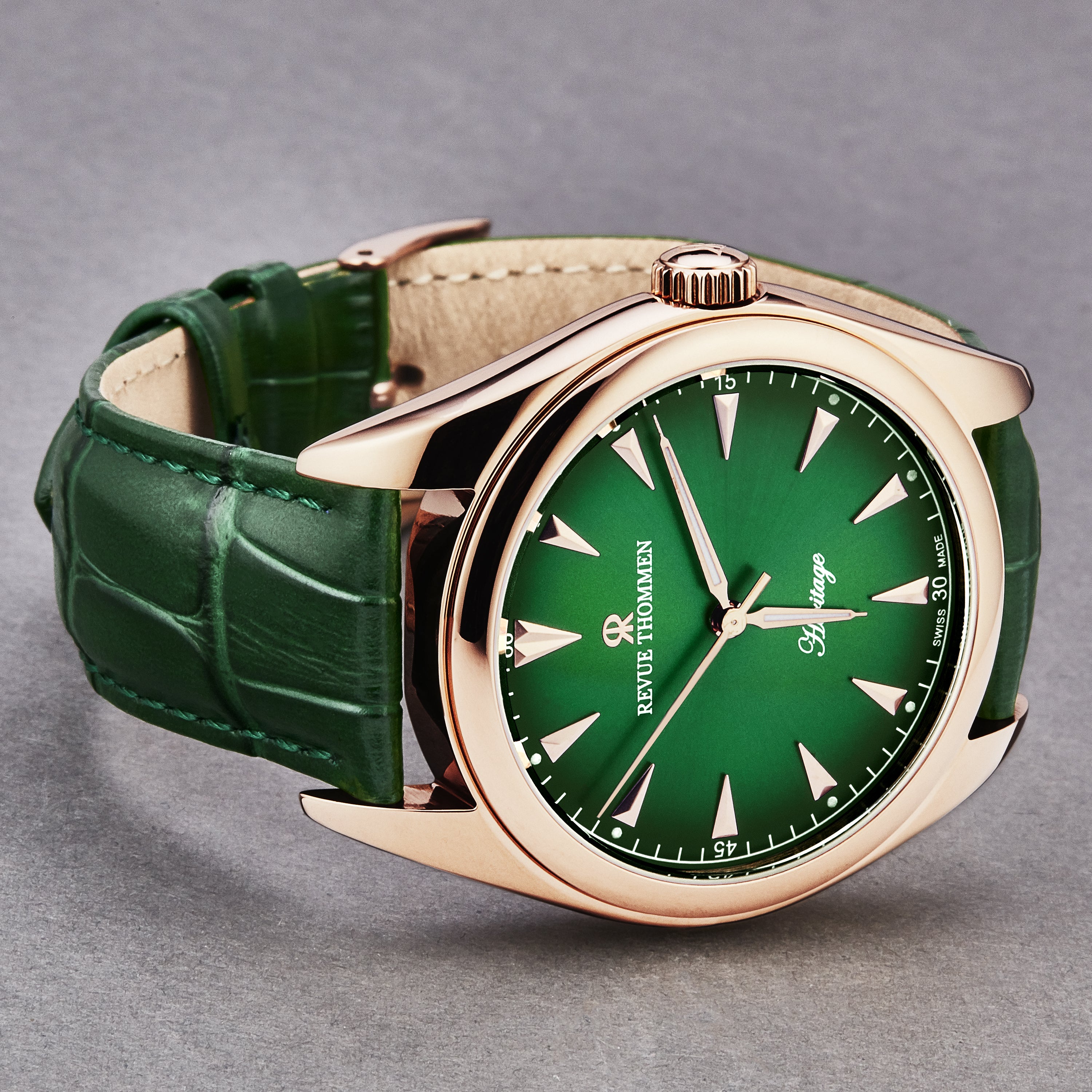 Heritage 21010.2564 / Green | Green Dial - Image 2