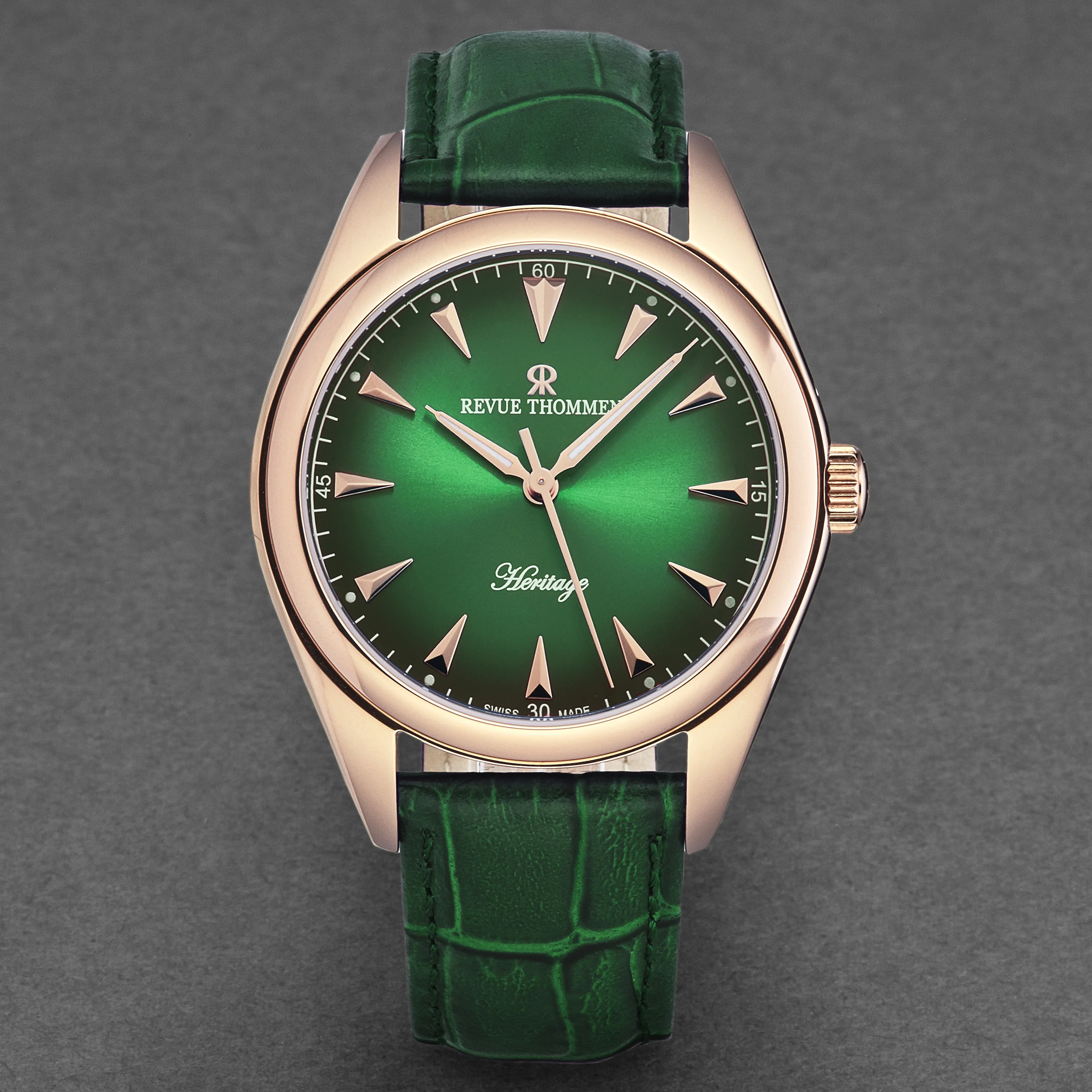 Heritage 21010.2564 / Green | Green Dial - Image 4