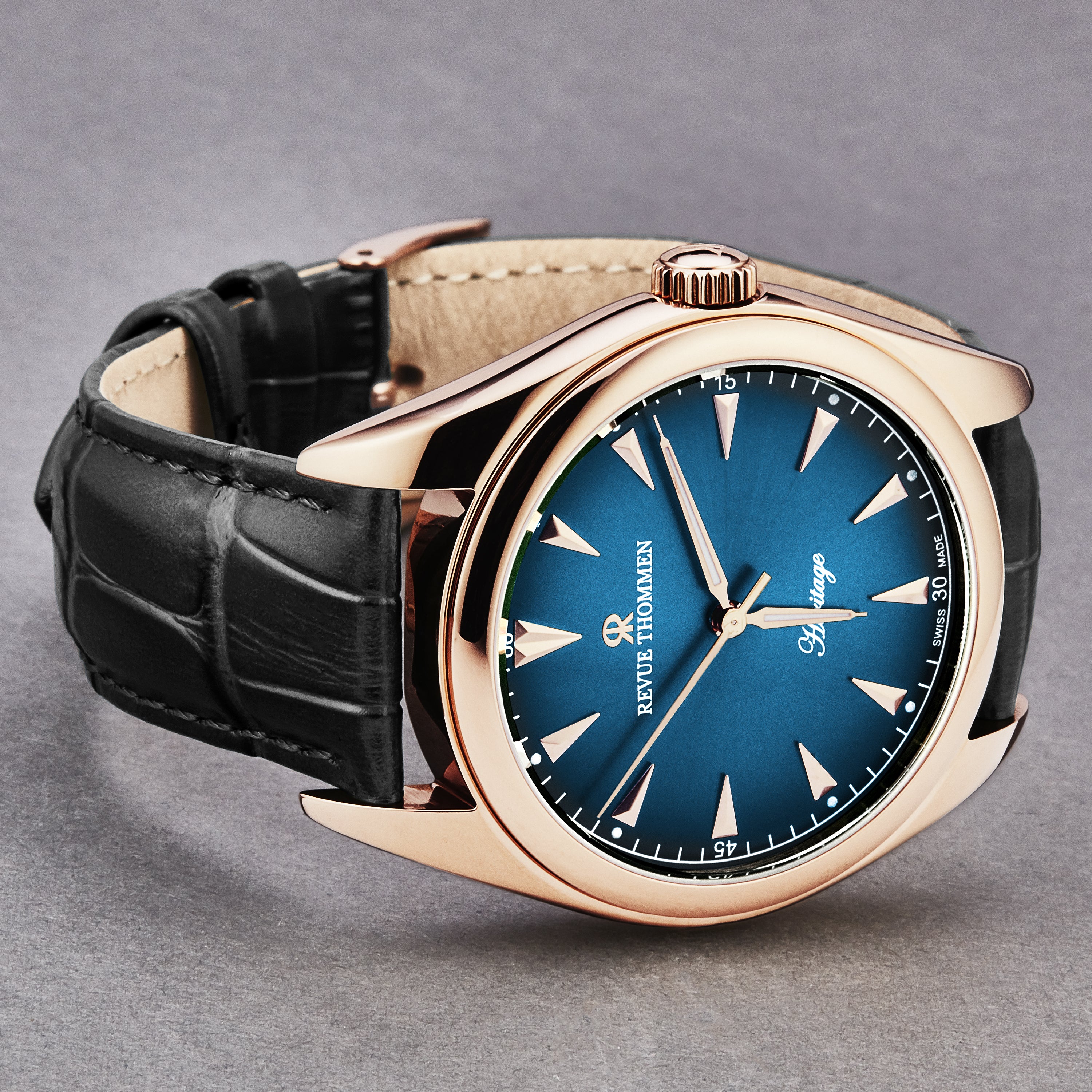Heritage 21010.2565 / Blue | Blue Dial - Image 2