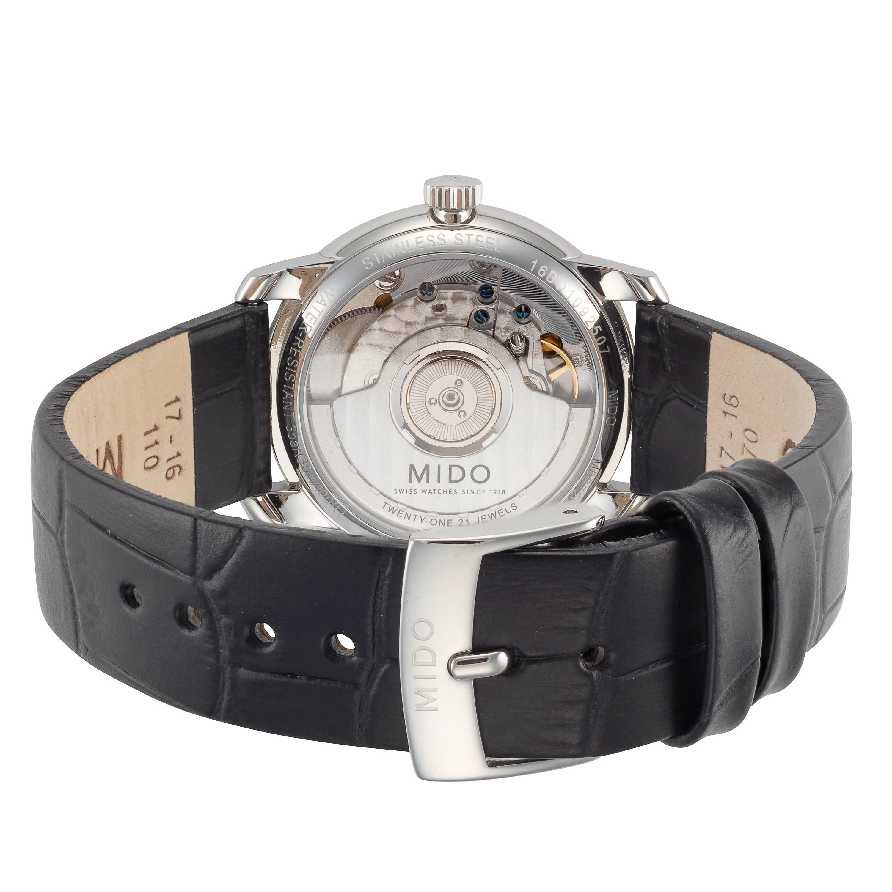 Heritage 33mm / White / Black | White Dial - Image 3
