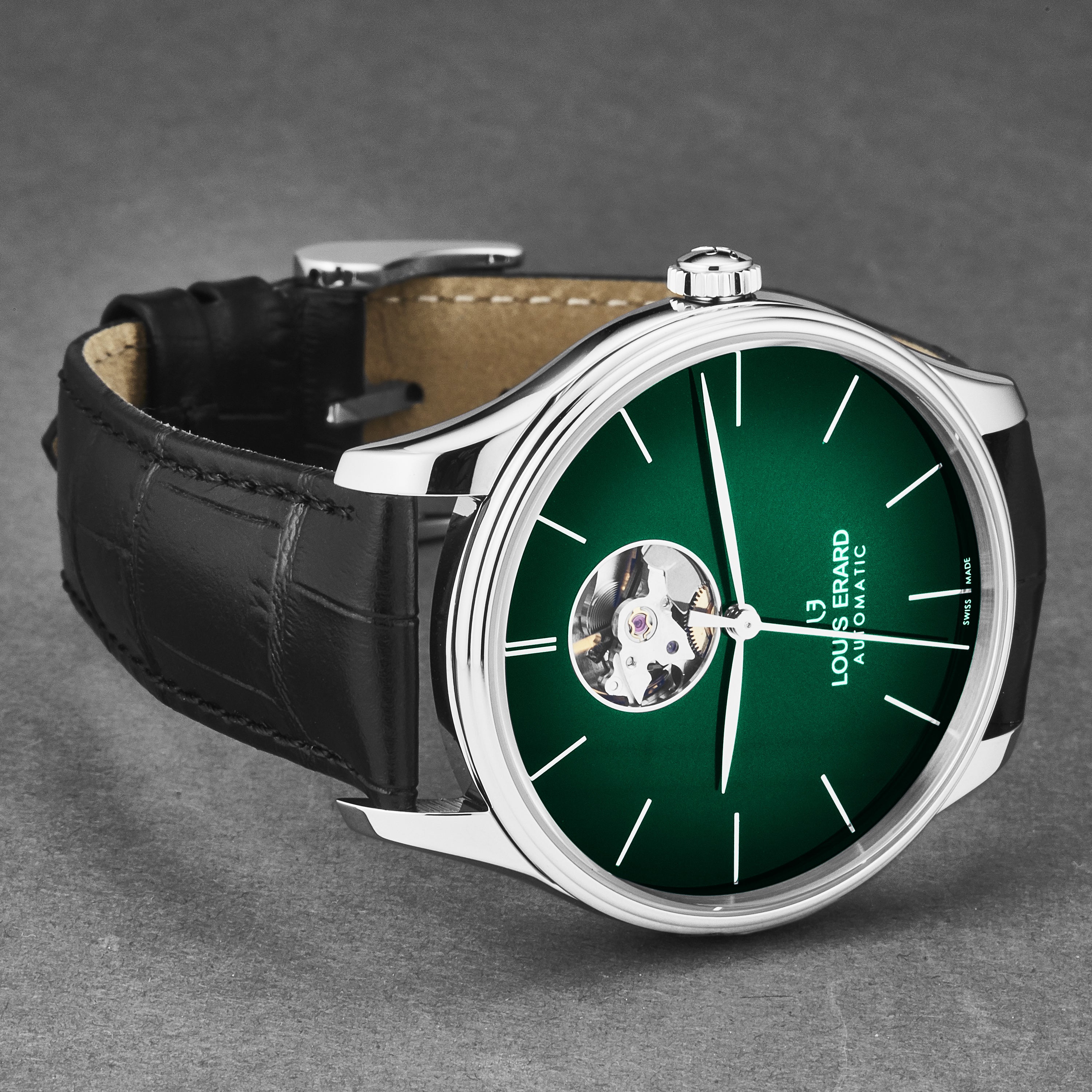 Heritage 60287AA89BAAC82 / Green/Black | Green Dial - Image 2