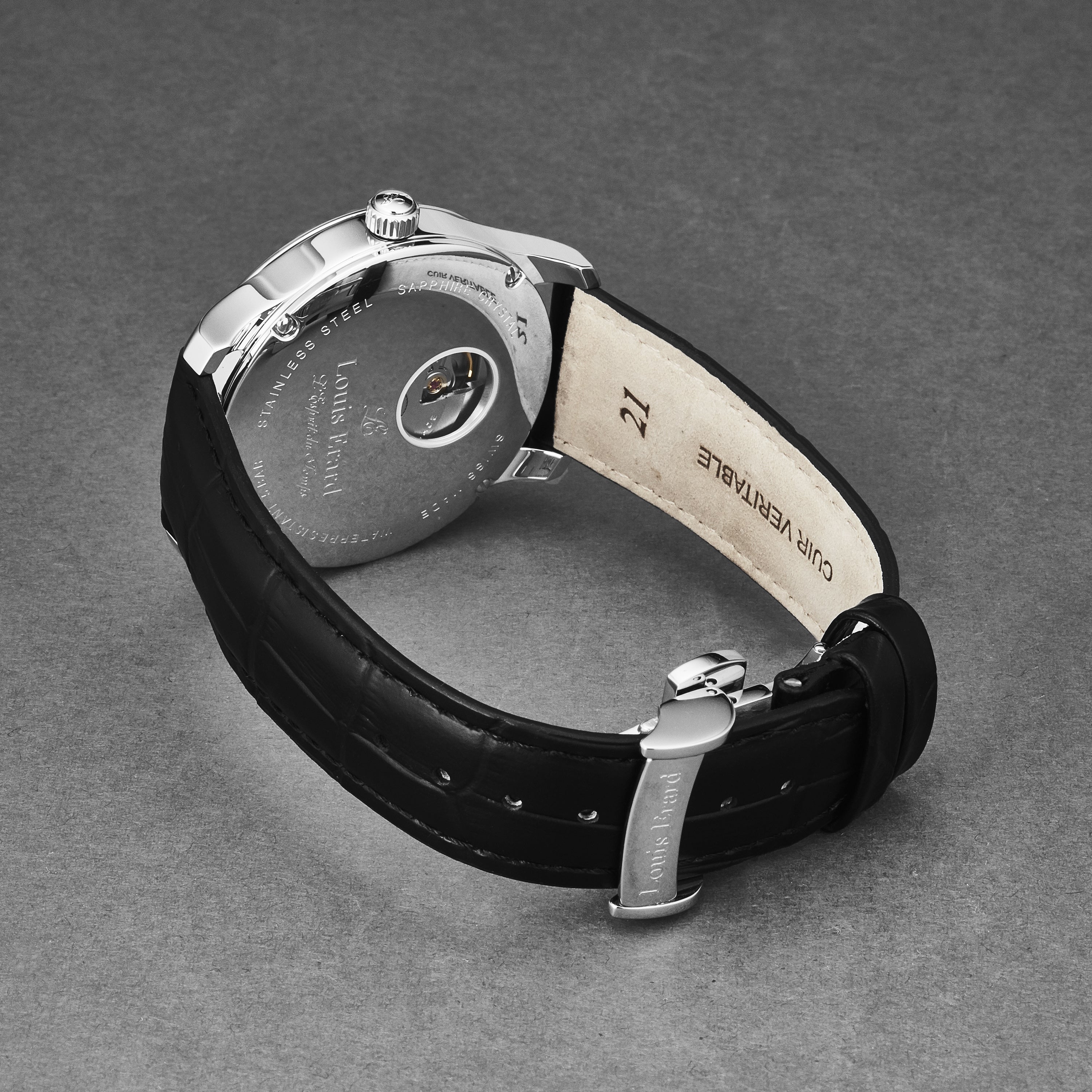 Heritage 67278AA12BDC02 / Black | Black Dial - Image 3