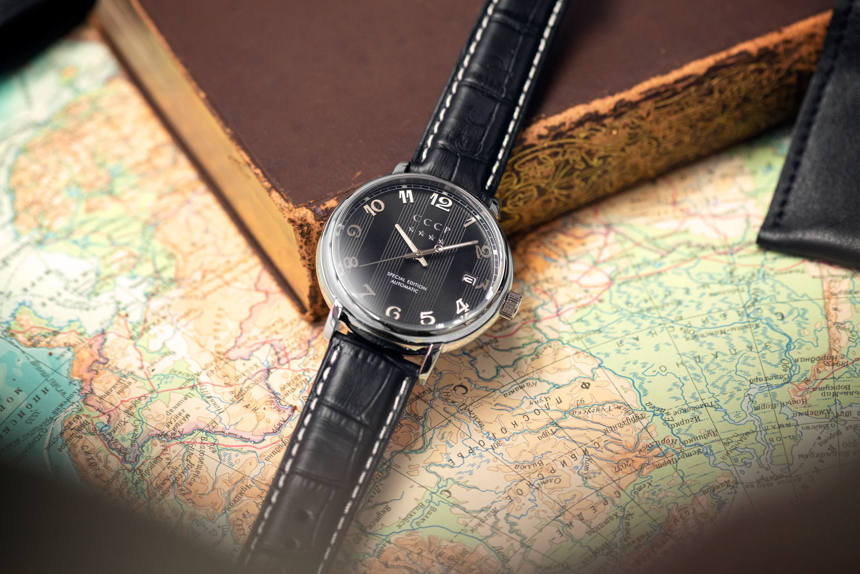 Heritage Automatic Limited Edition Black / Leather | Black Dial - Image 6