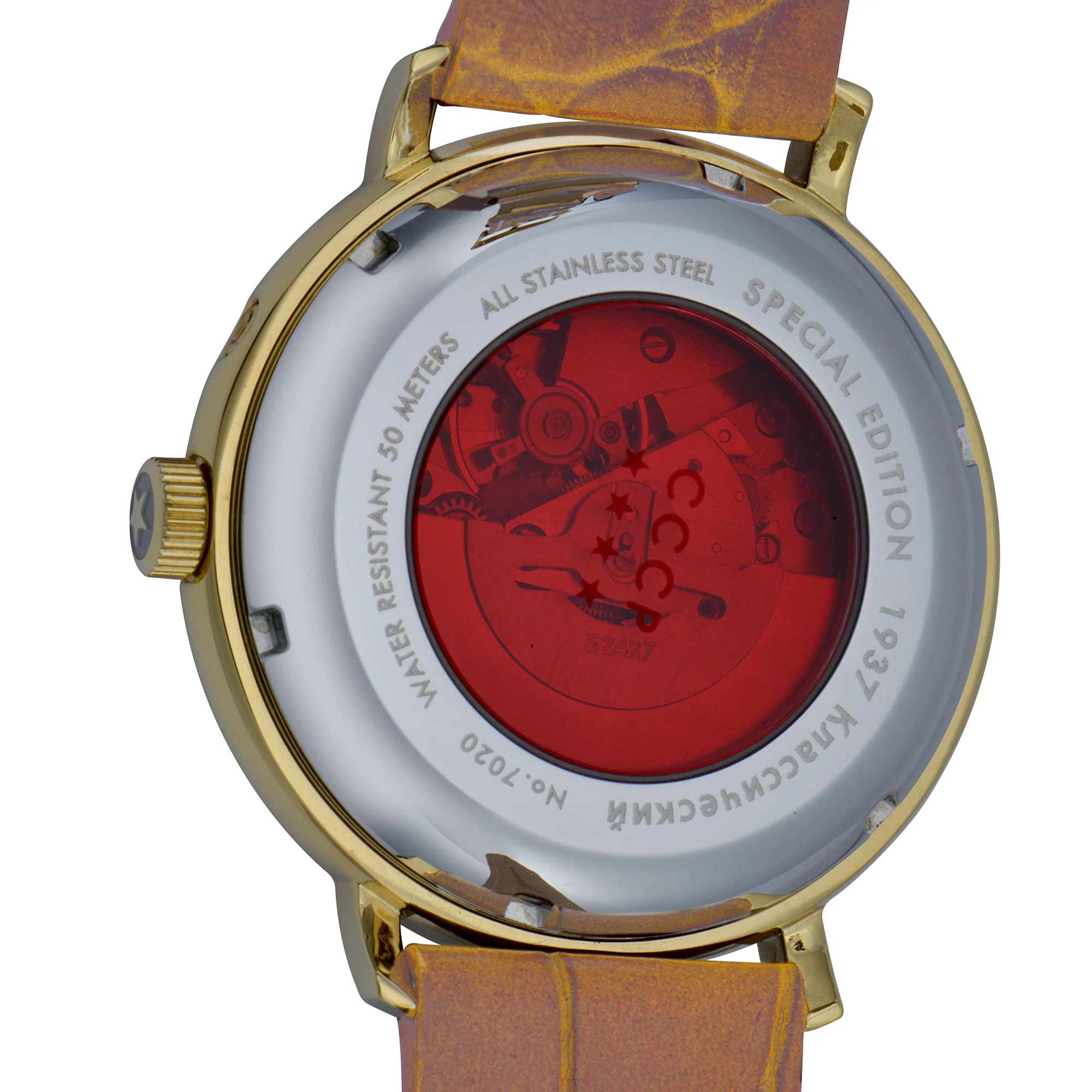 Heritage Automatic Limited Edition Gold / Leather | Gold Dial - Image 3