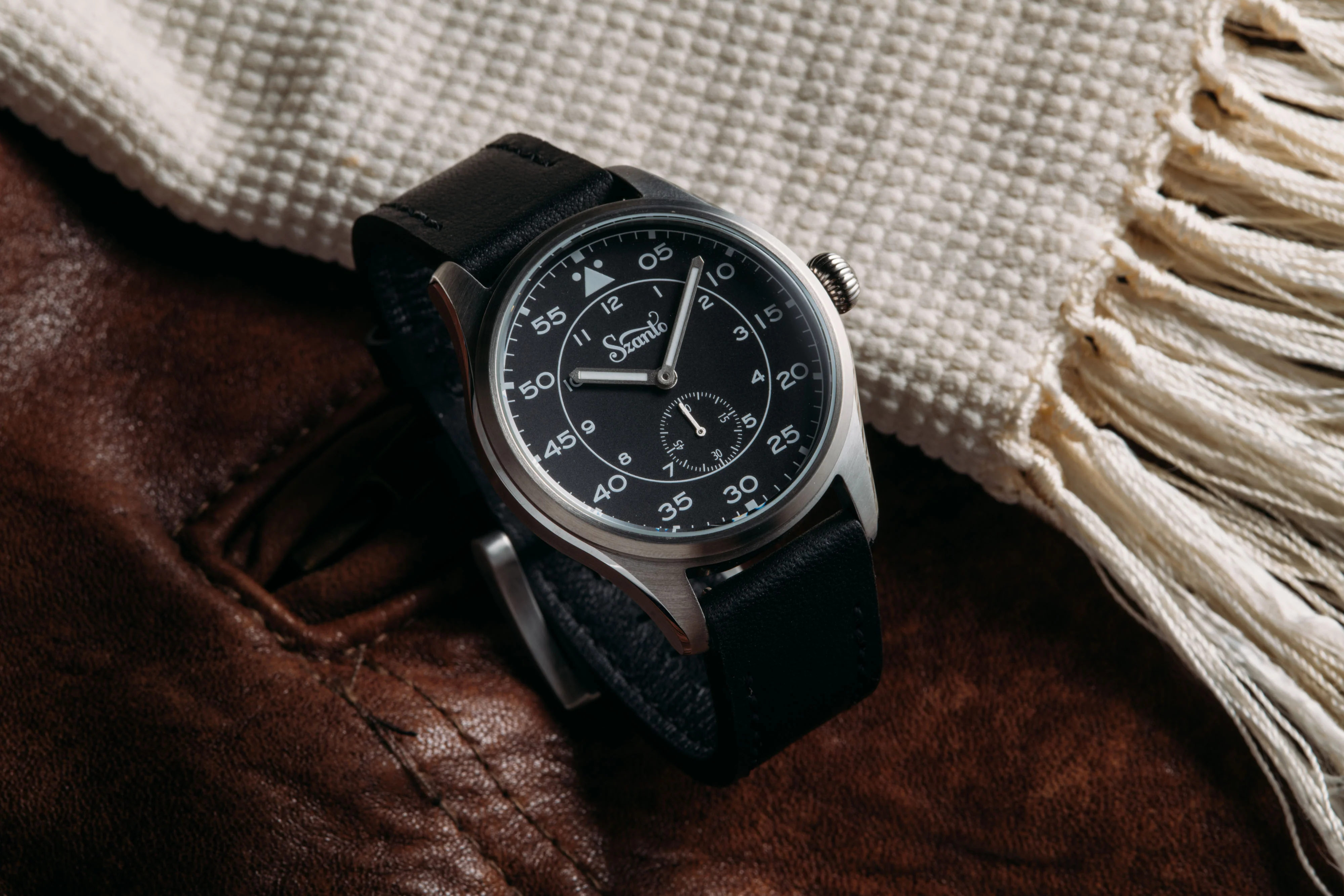 Heritage Aviator 2750 Series SS/Black/Blk | Black Dial - Image 2