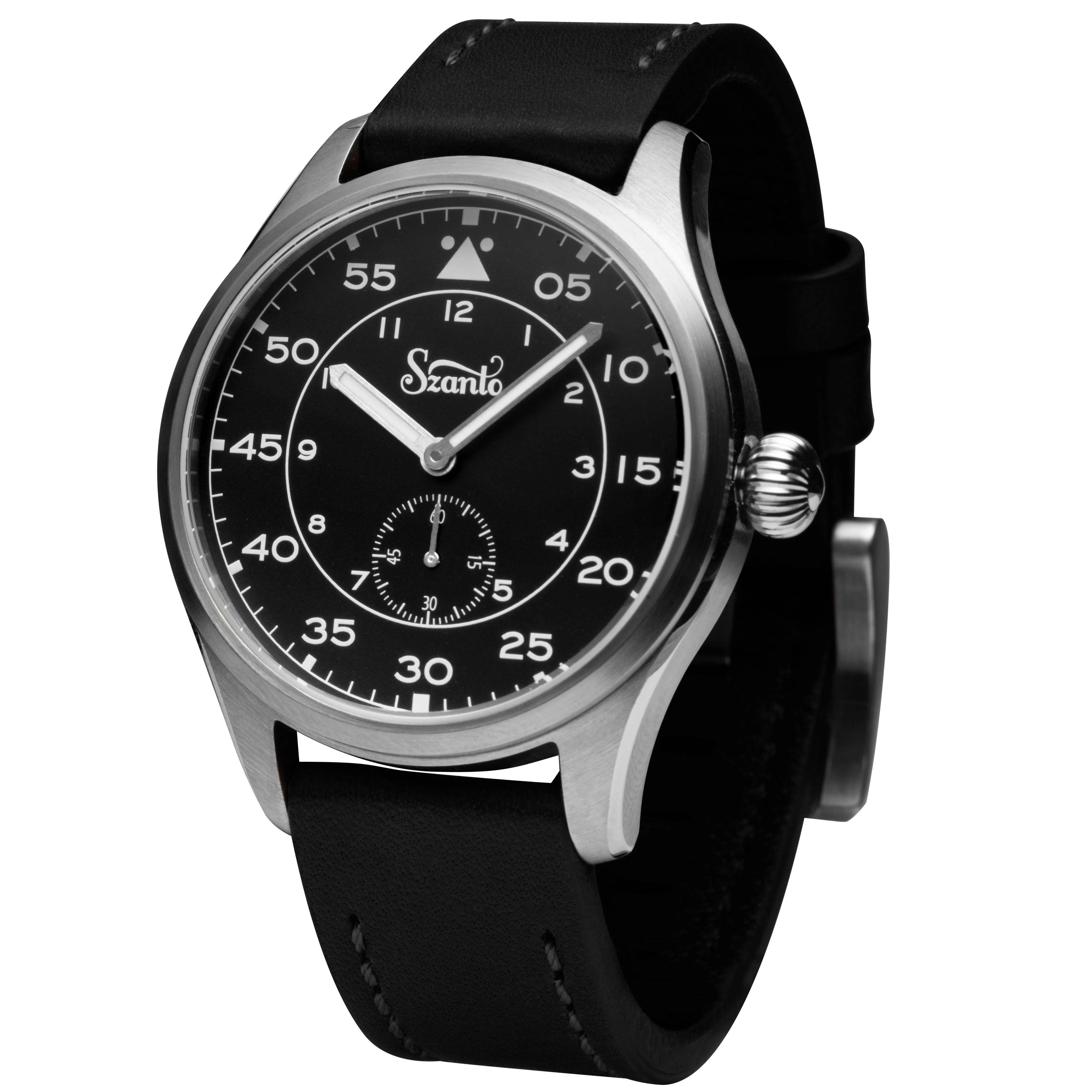 Heritage Aviator 2750 Series SS/Black/Blk | Black Dial - Image 4