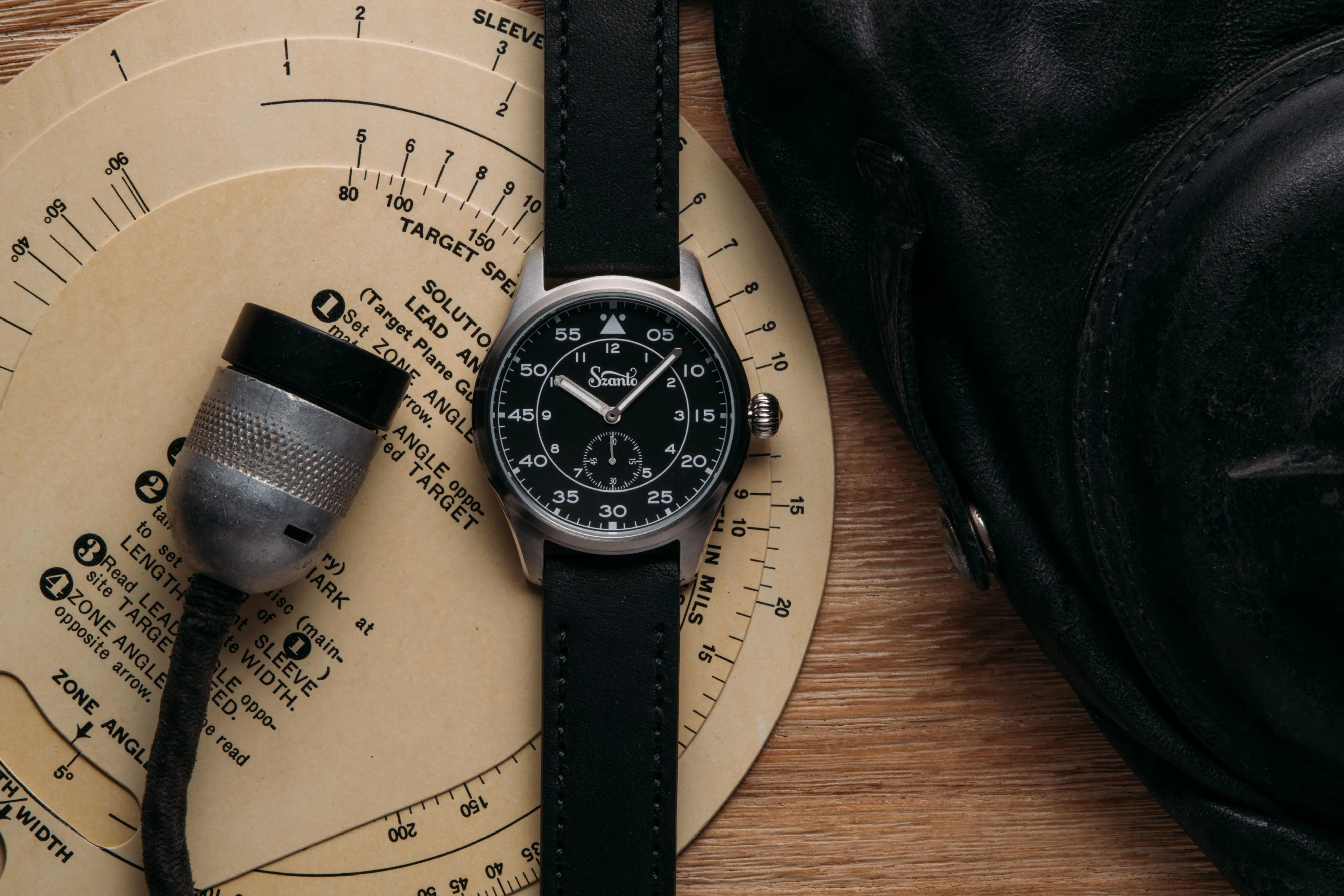 Heritage Aviator 2750 Series SS/Black/Blk | Black Dial - Image 9