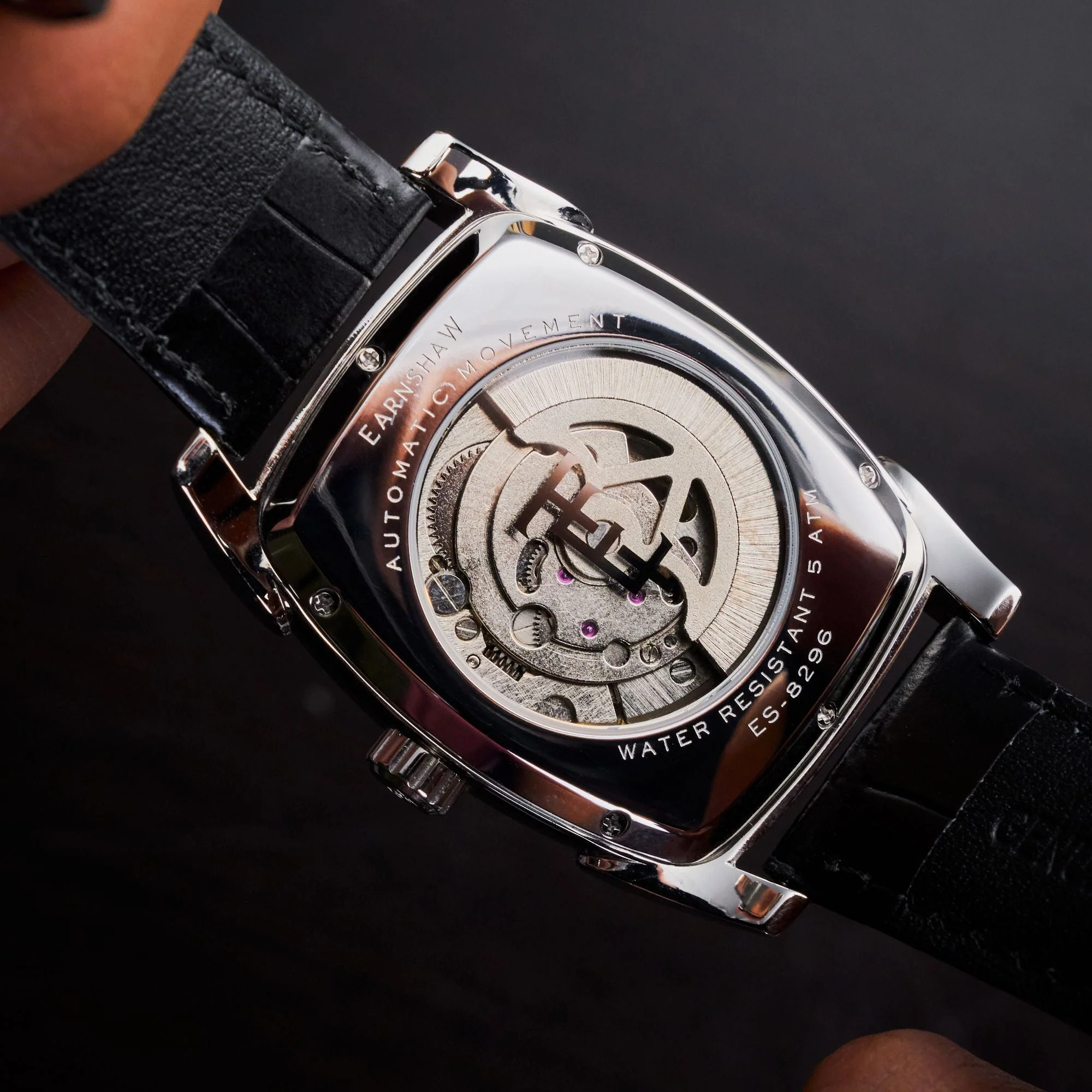 Heritage Kensington Multifunction Automatic Black / Black Leather | Black Dial - Image 3