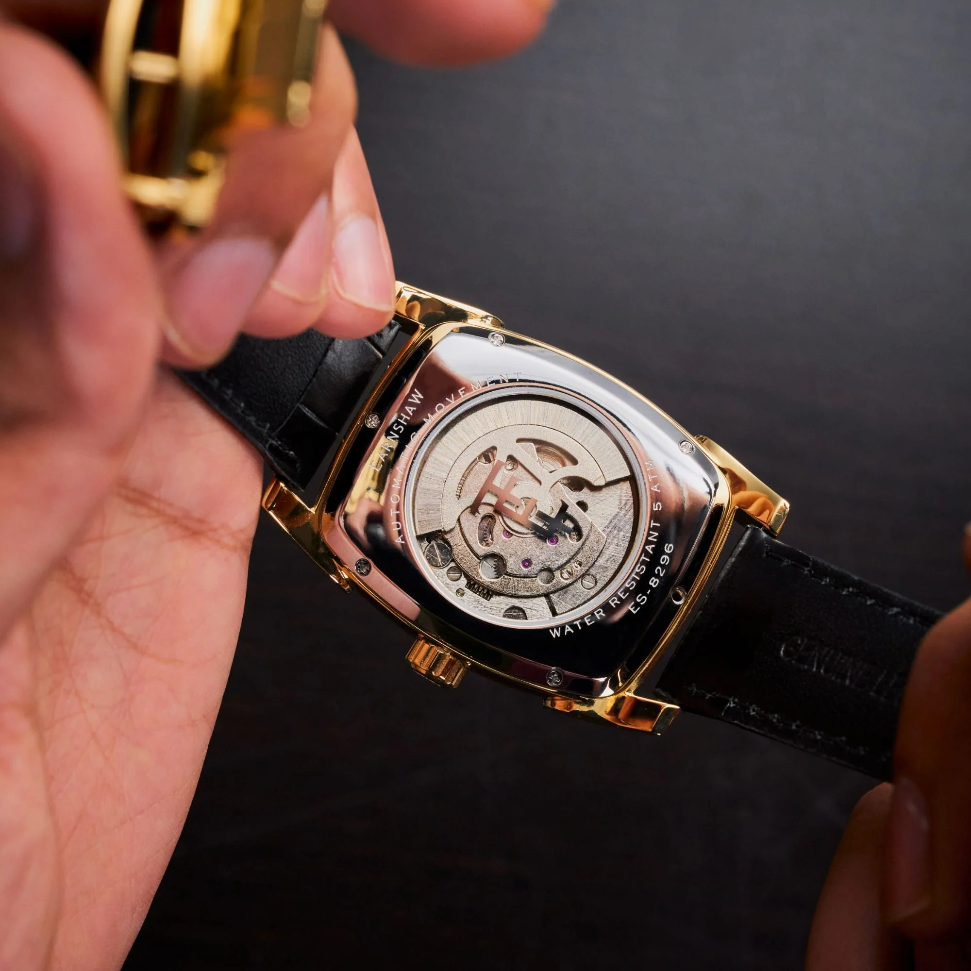 Heritage Kensington Multifunction Automatic White / Black Leather | White Dial - Image 3