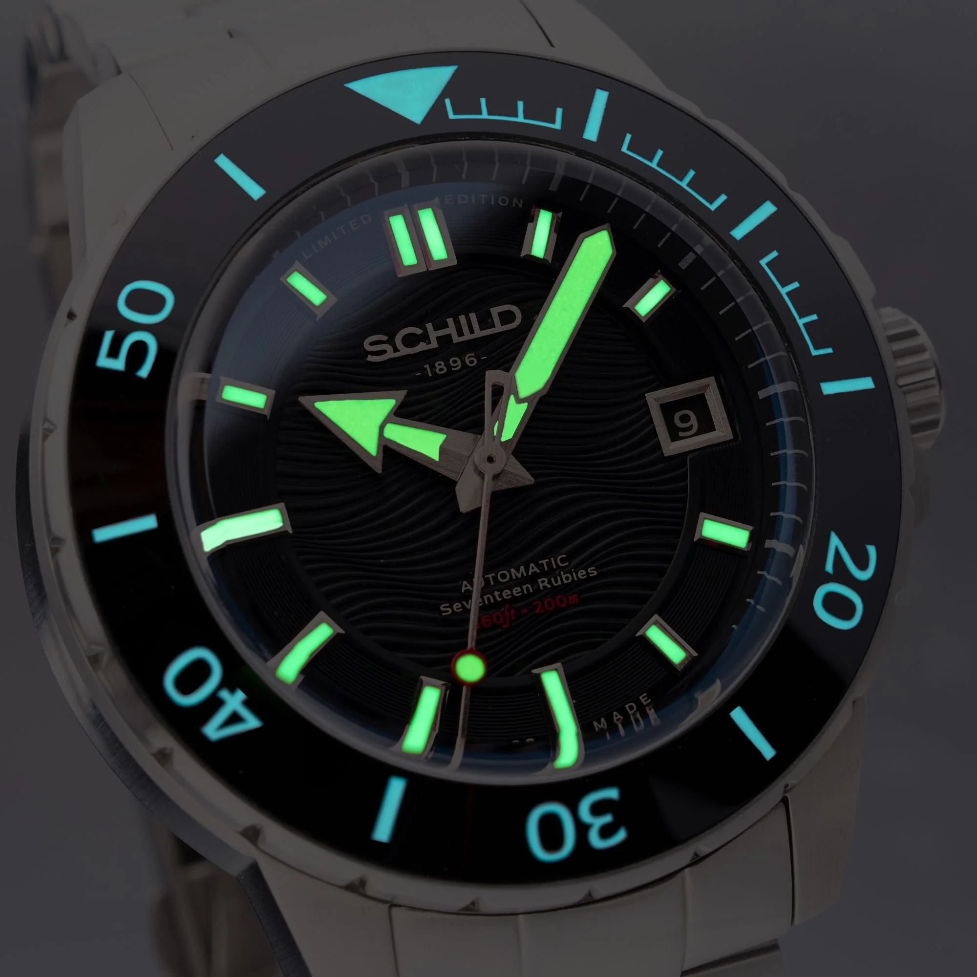 Hermann Swiss Automatic Limited Edition Black / Stainless Steel | Black Dial - Image 3