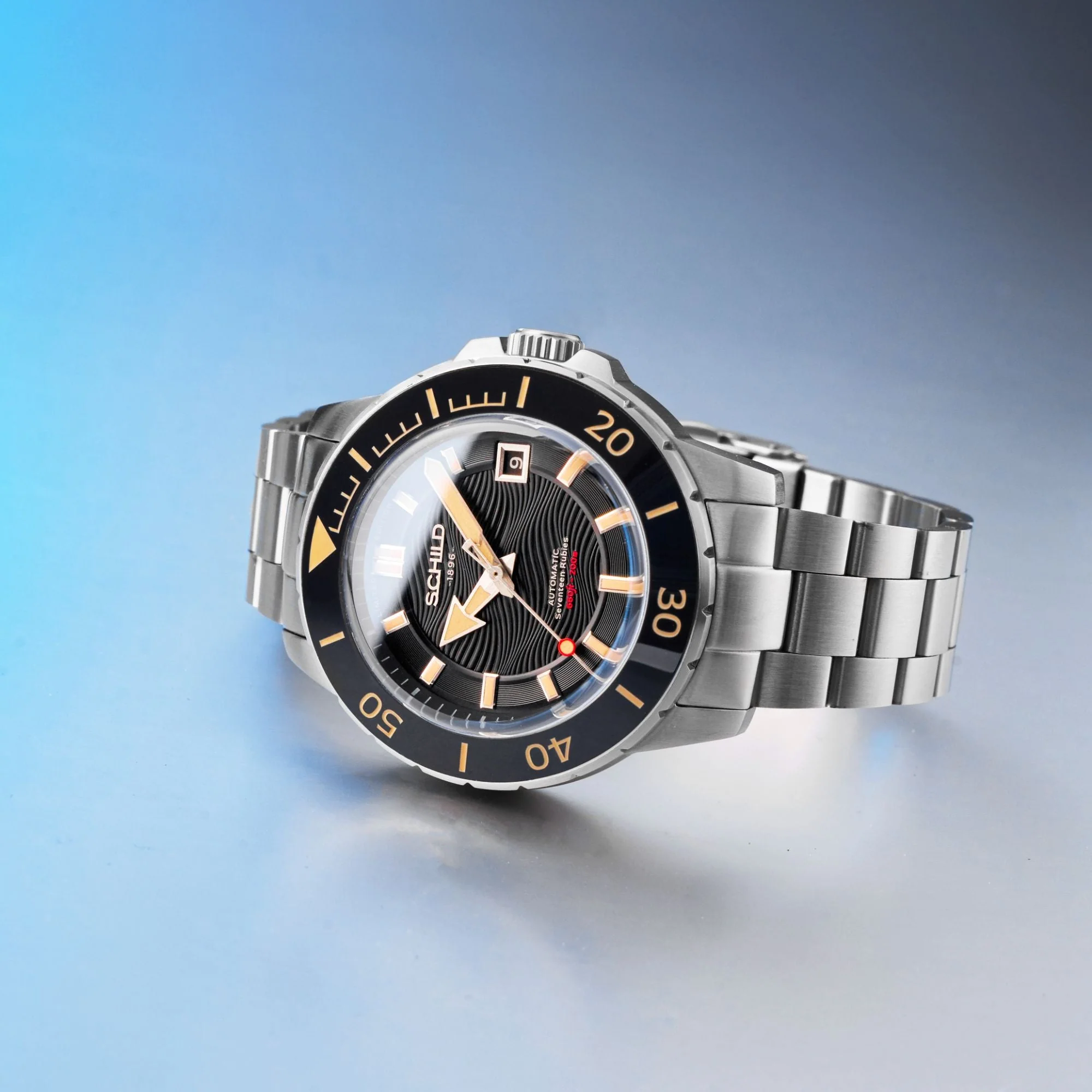 Hermann Swiss Automatic Limited Edition Black / Stainless Steel | Black Dial - Image 4