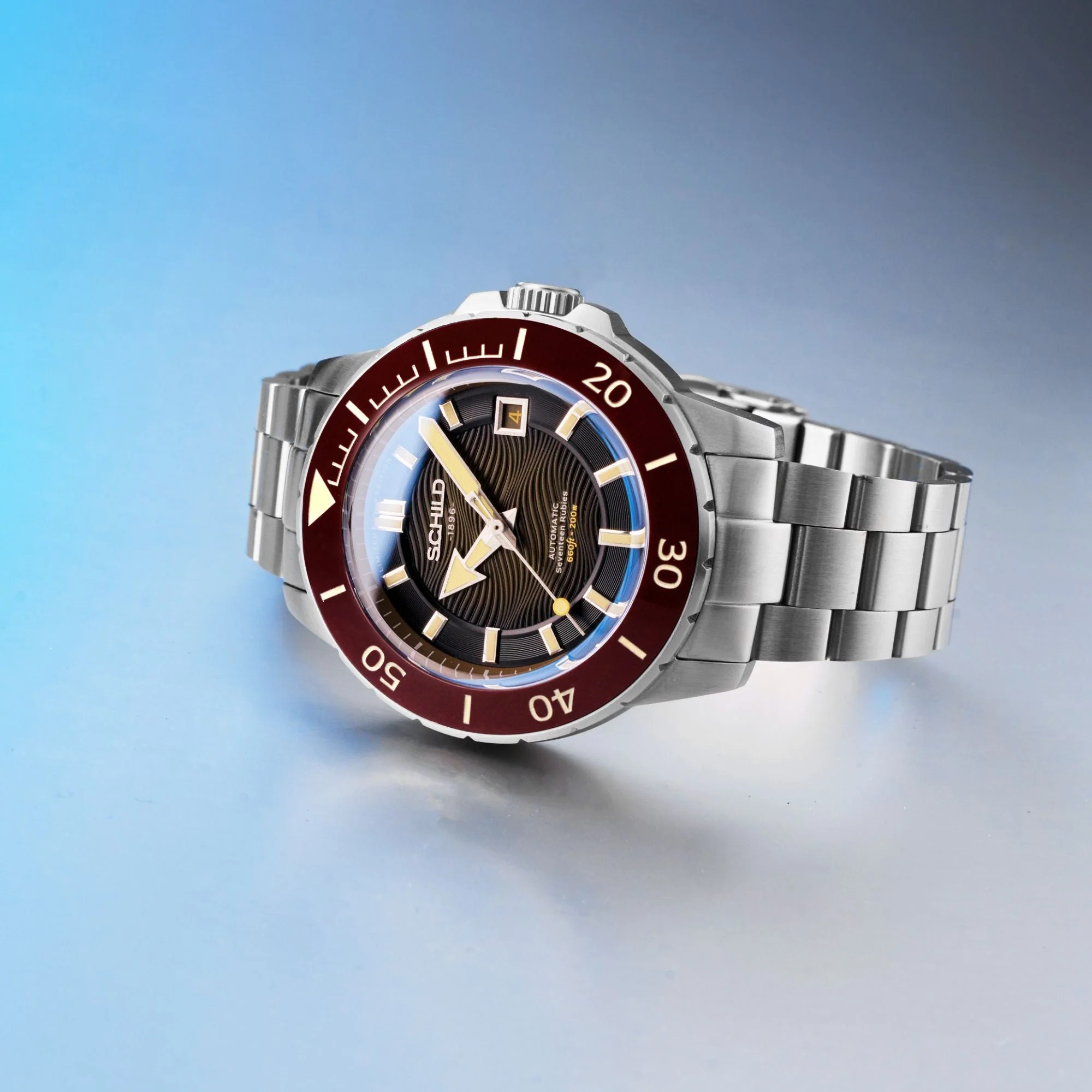 Hermann Swiss Automatic Limited Edition Brown / Stainless Steel | Brown Dial - Image 4