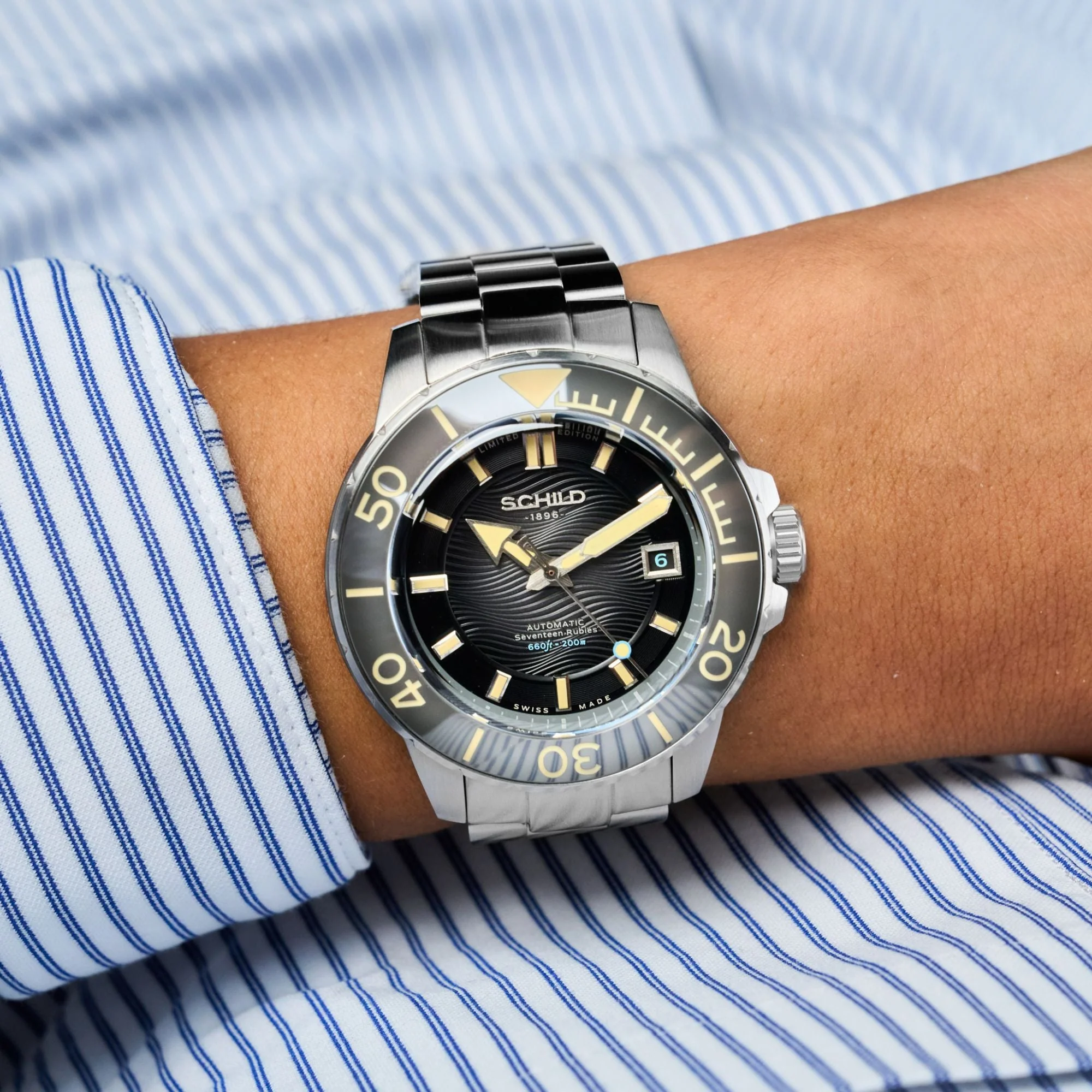Hermann Swiss Automatic Limited Edition Grey / Stainless Steel | Grey Dial - Image 2