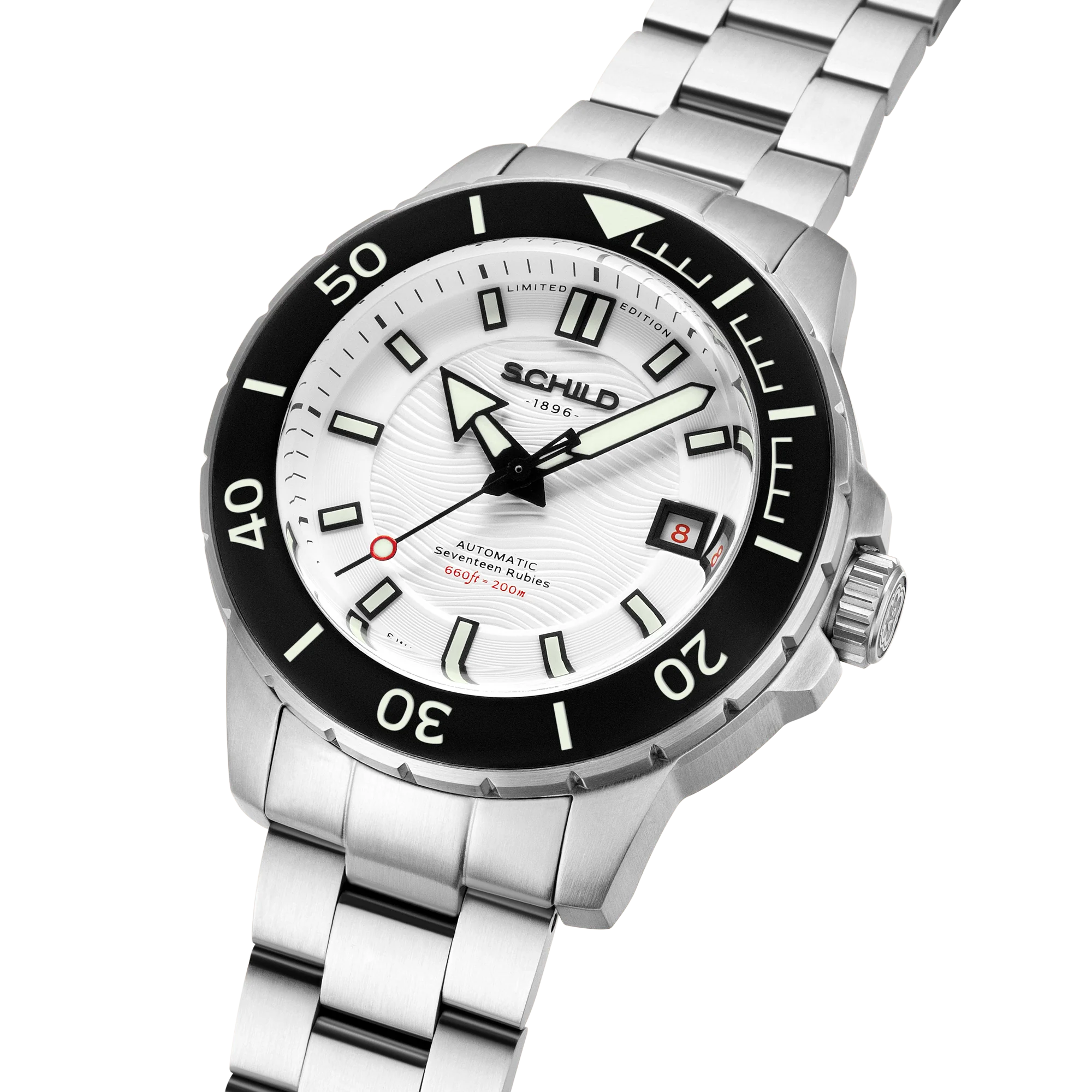 Hermann Swiss Automatic Limited Edition Watch Winder Set White / Stainless Steel | White Dial - Image 3