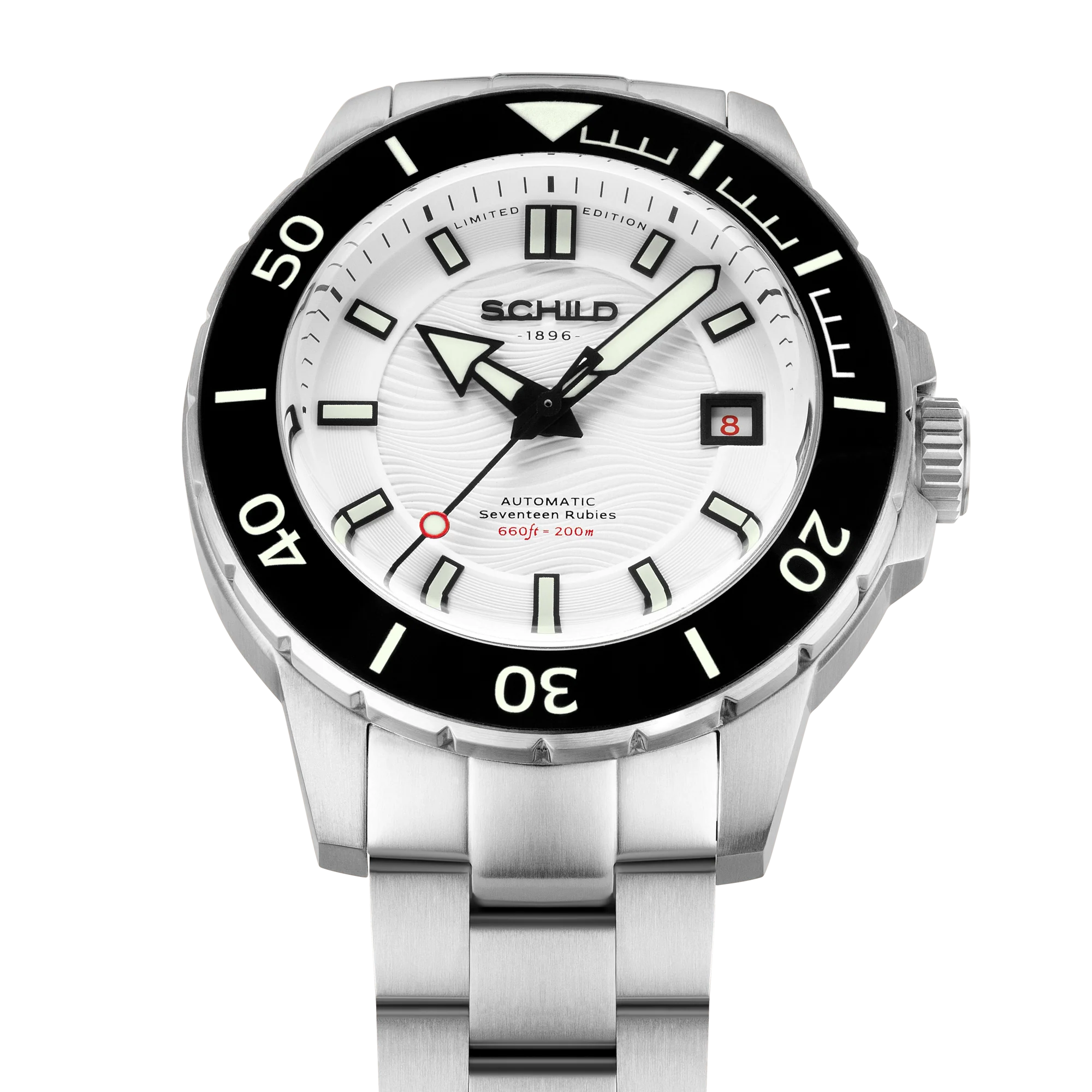 Hermann Swiss Automatic Limited Edition Watch Winder Set White / Stainless Steel | White Dial - Image 4