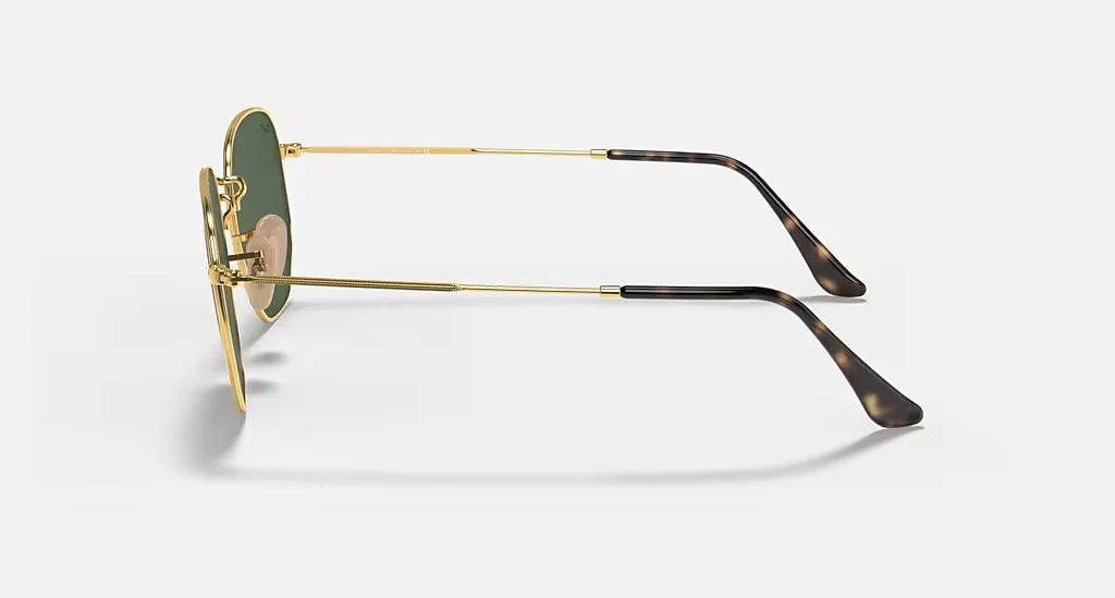 HEXAGONAL FLAT LENSES MEN'S Gold / Green - Image 3