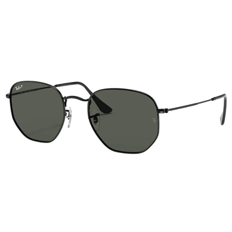 HEXAGONAL FLAT LENSES MEN'S Black / Polar Green | Dial