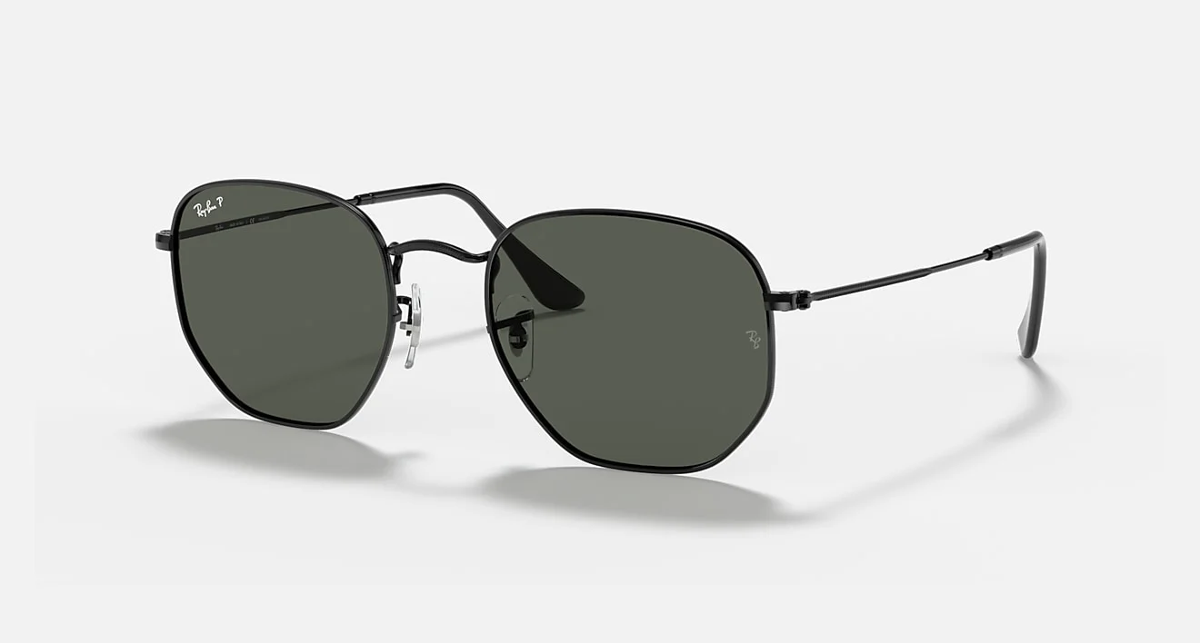 HEXAGONAL FLAT LENSES MEN'S Black / Polar Green | Dial - Image 7