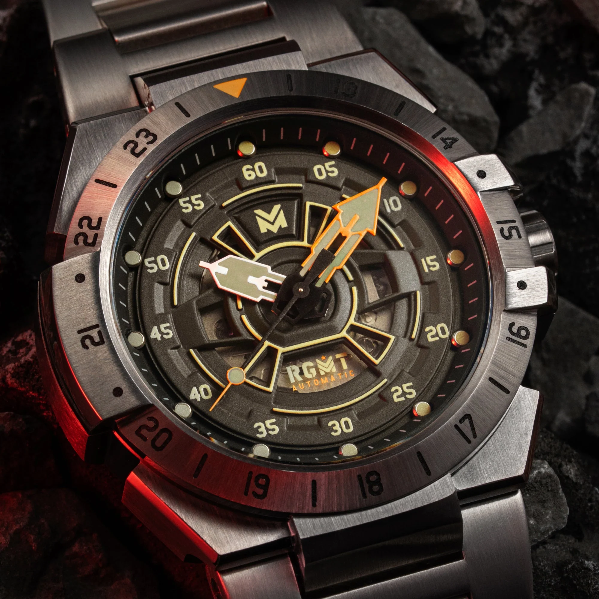 HIMARS AUTOMATIC BROWN / STAINLESS STEEL | Brown Dial - Image 4