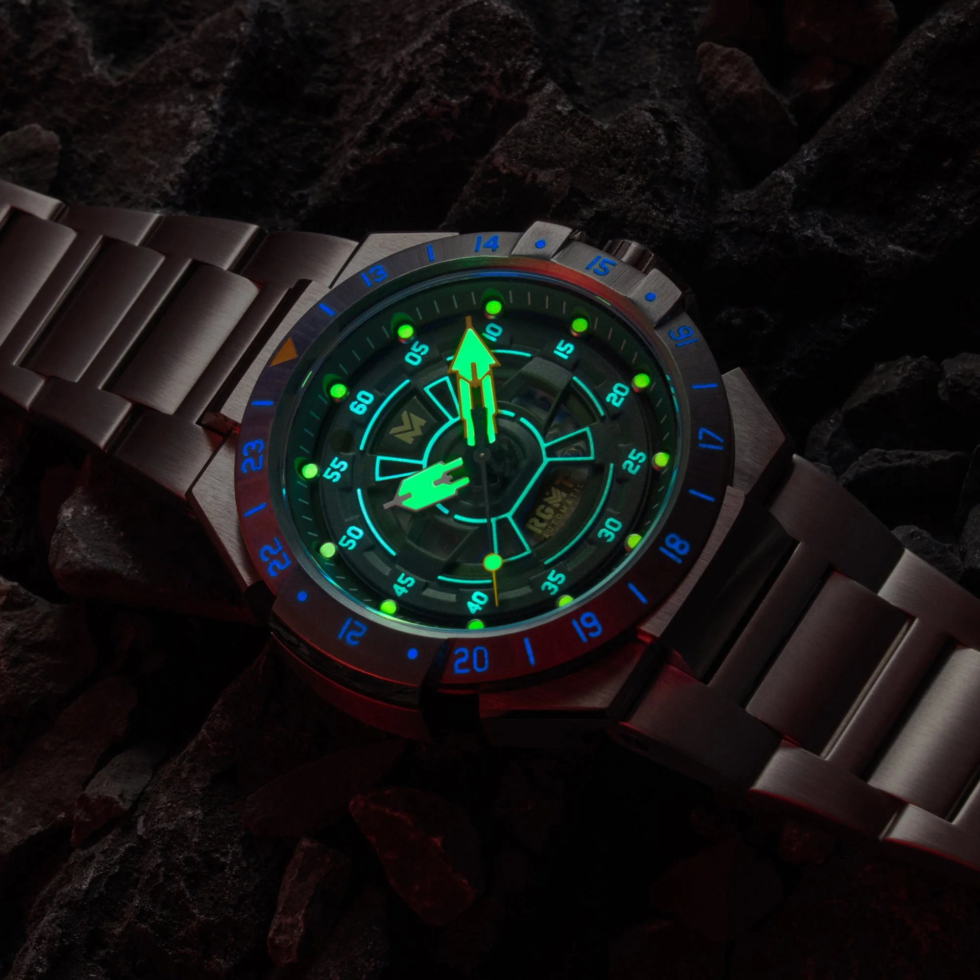 HIMARS AUTOMATIC GREEN / STAINLESS STEEL | Green Dial - Image 3