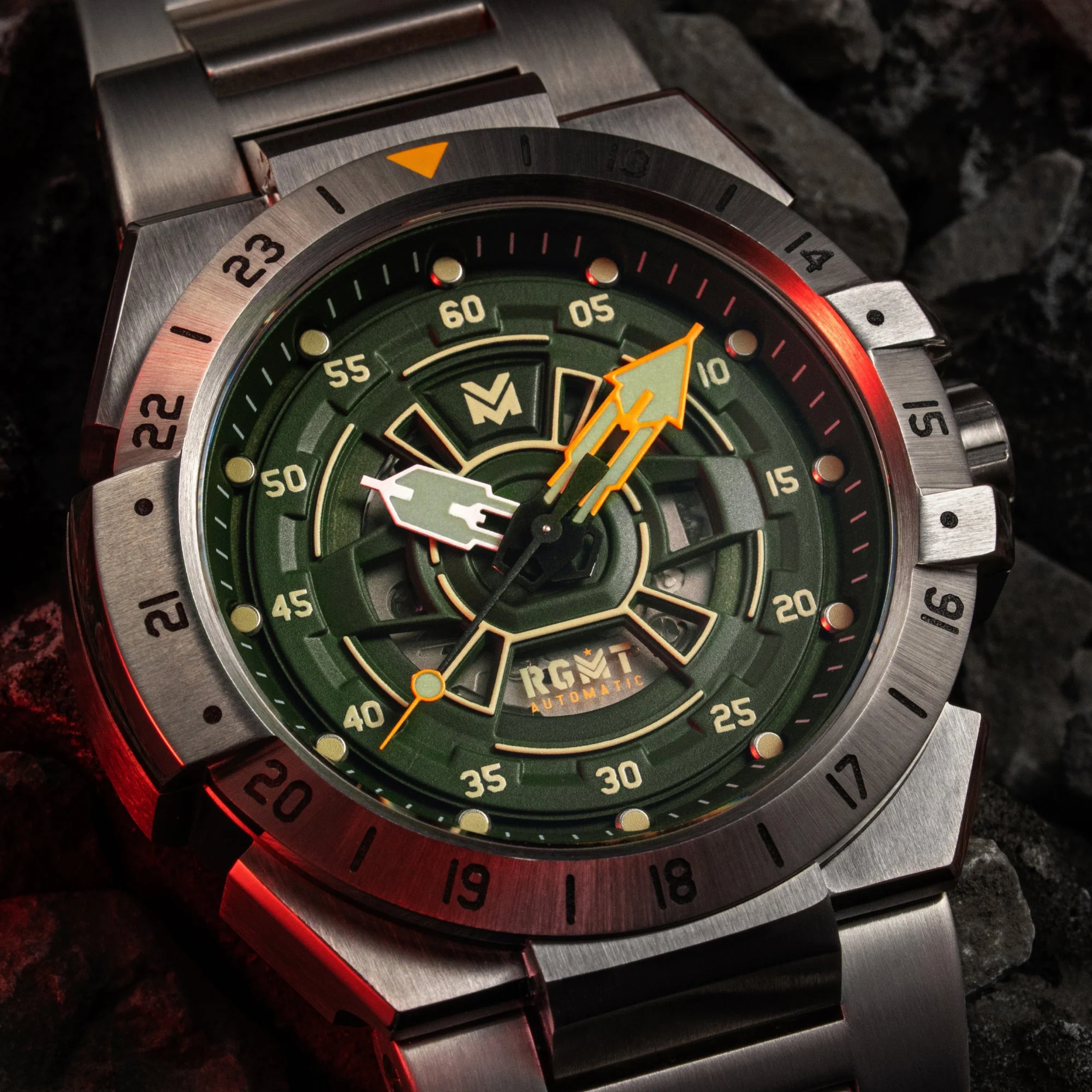 HIMARS AUTOMATIC GREEN / STAINLESS STEEL | Green Dial - Image 4