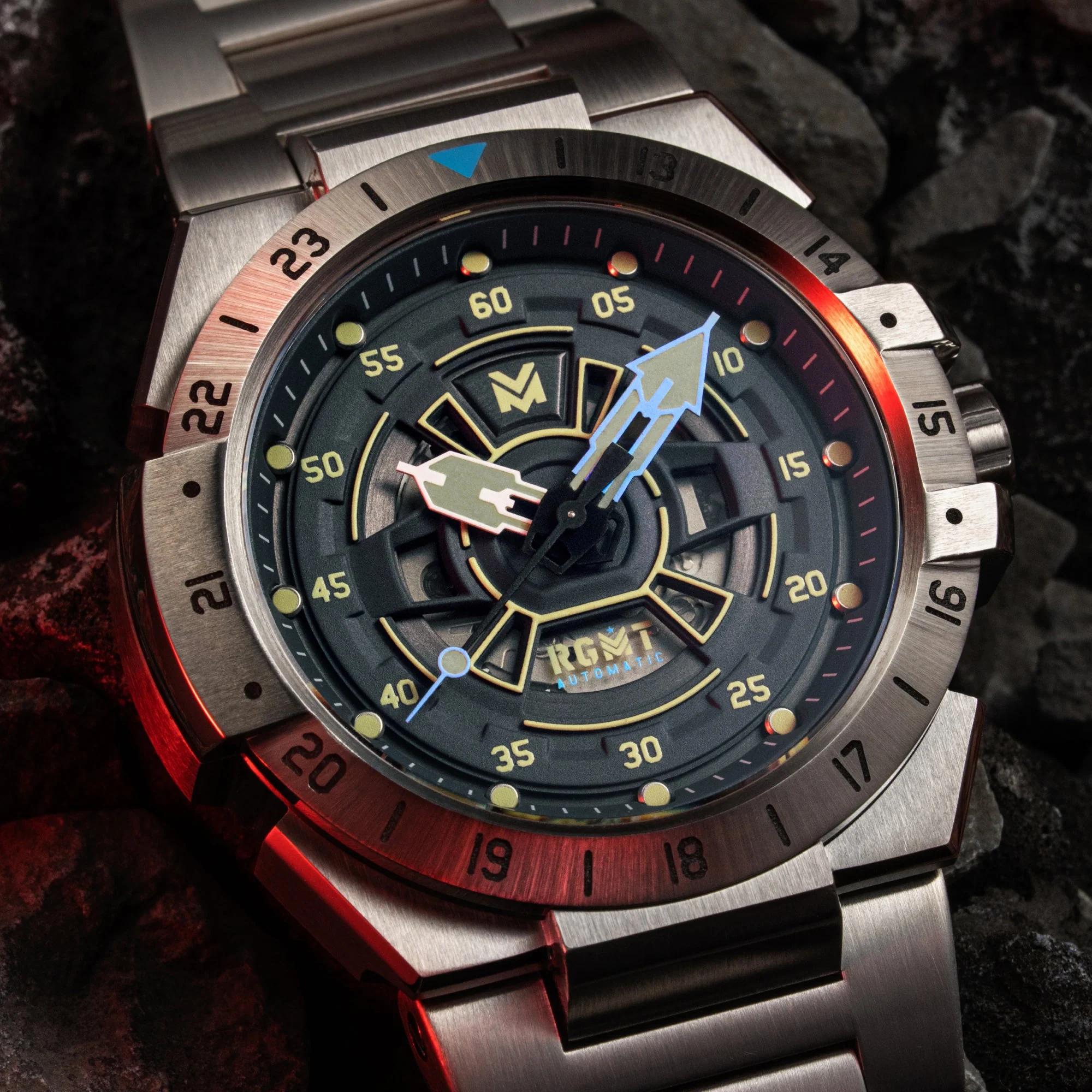 HIMARS AUTOMATIC GREY / STAINLESS STEEL | Grey Dial - Image 4