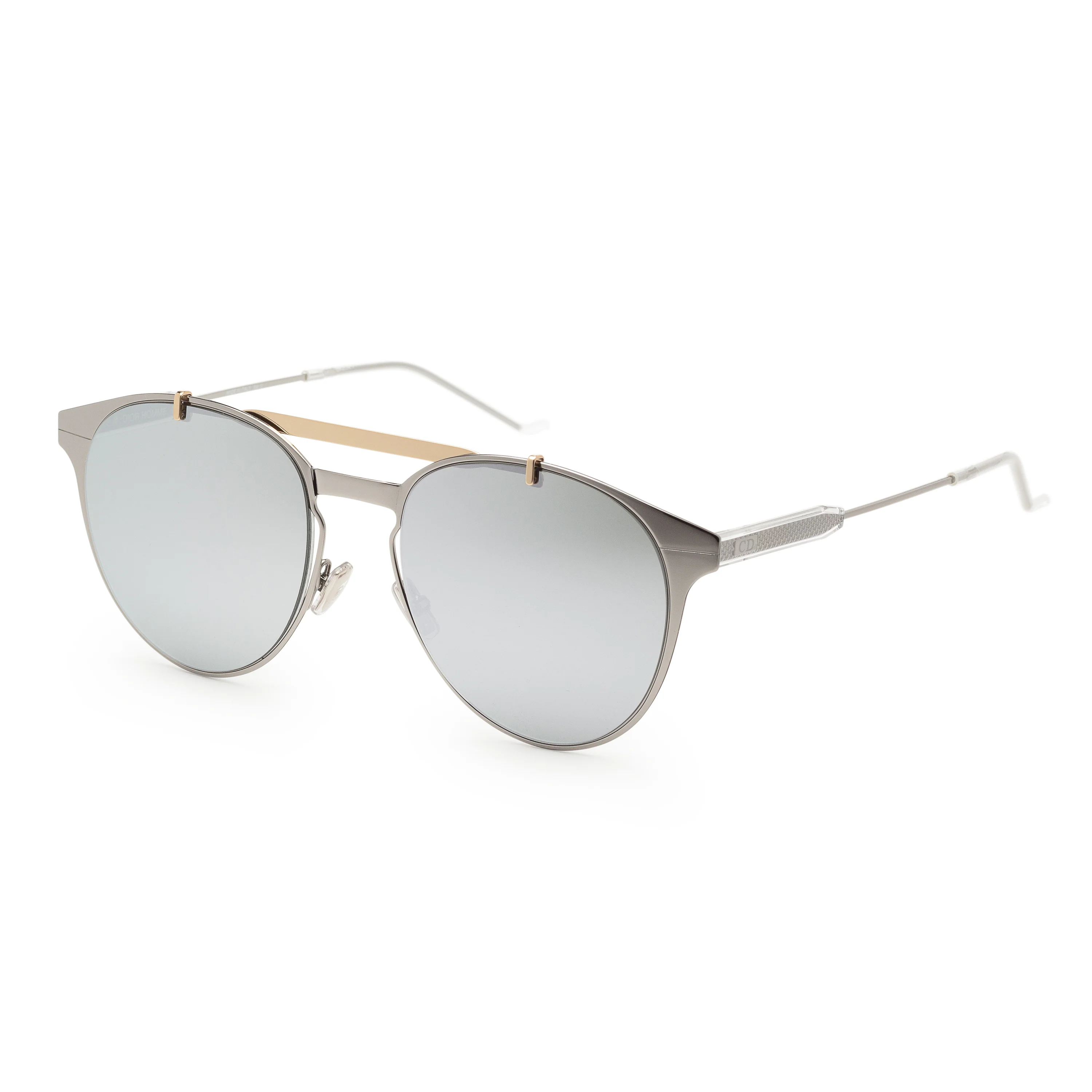 Homme Motion Ruthenium Frame, Sup Silver Mirror Lens | Dial