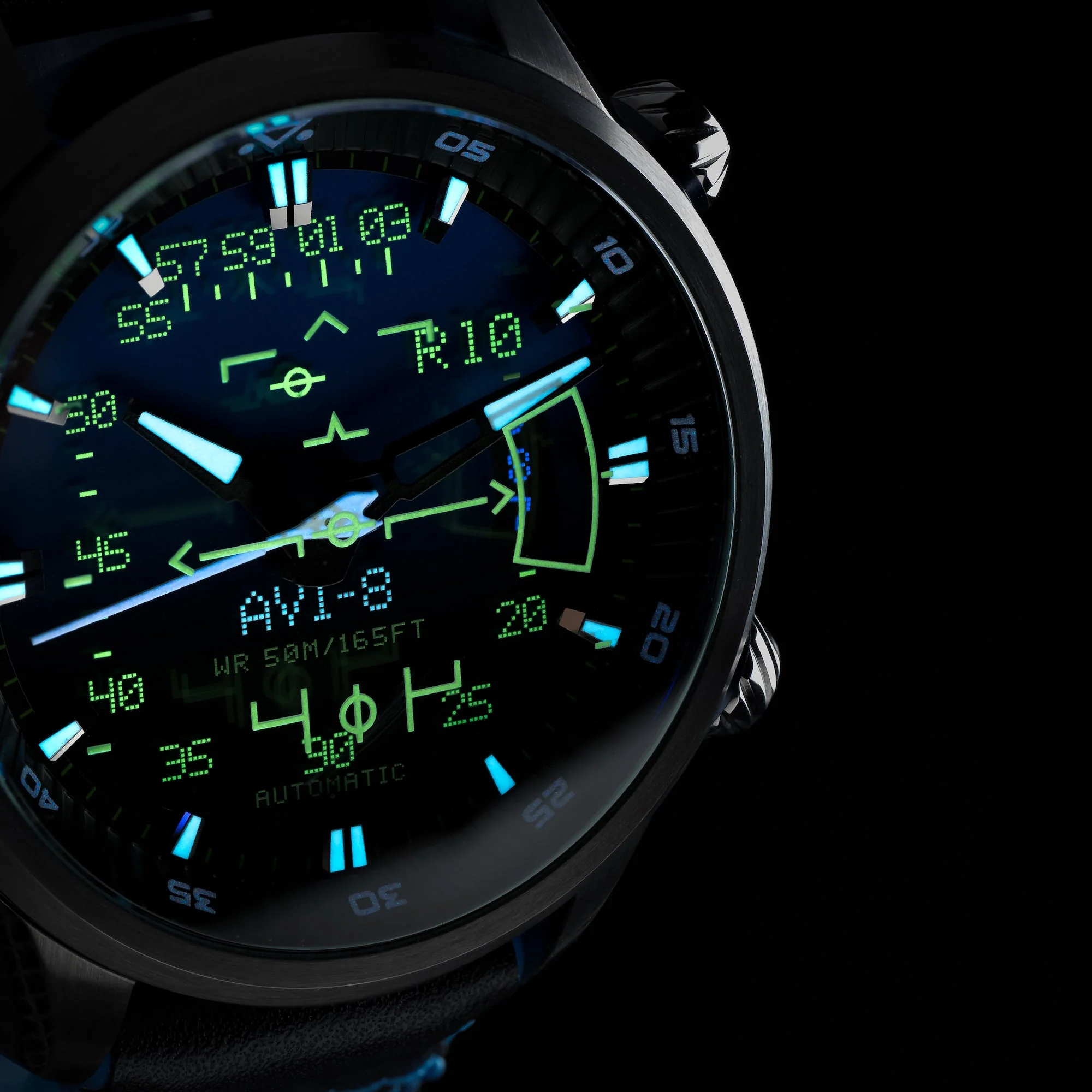Hud Automatic Blue / Leather | Blue Dial - Image 4