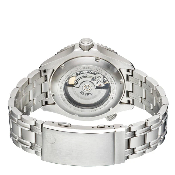 Hudson Yard Sellita SW200, 1000 Ft WR helium valve, ceramic bezel Swiss Made watch | Blue Dial - Image 2