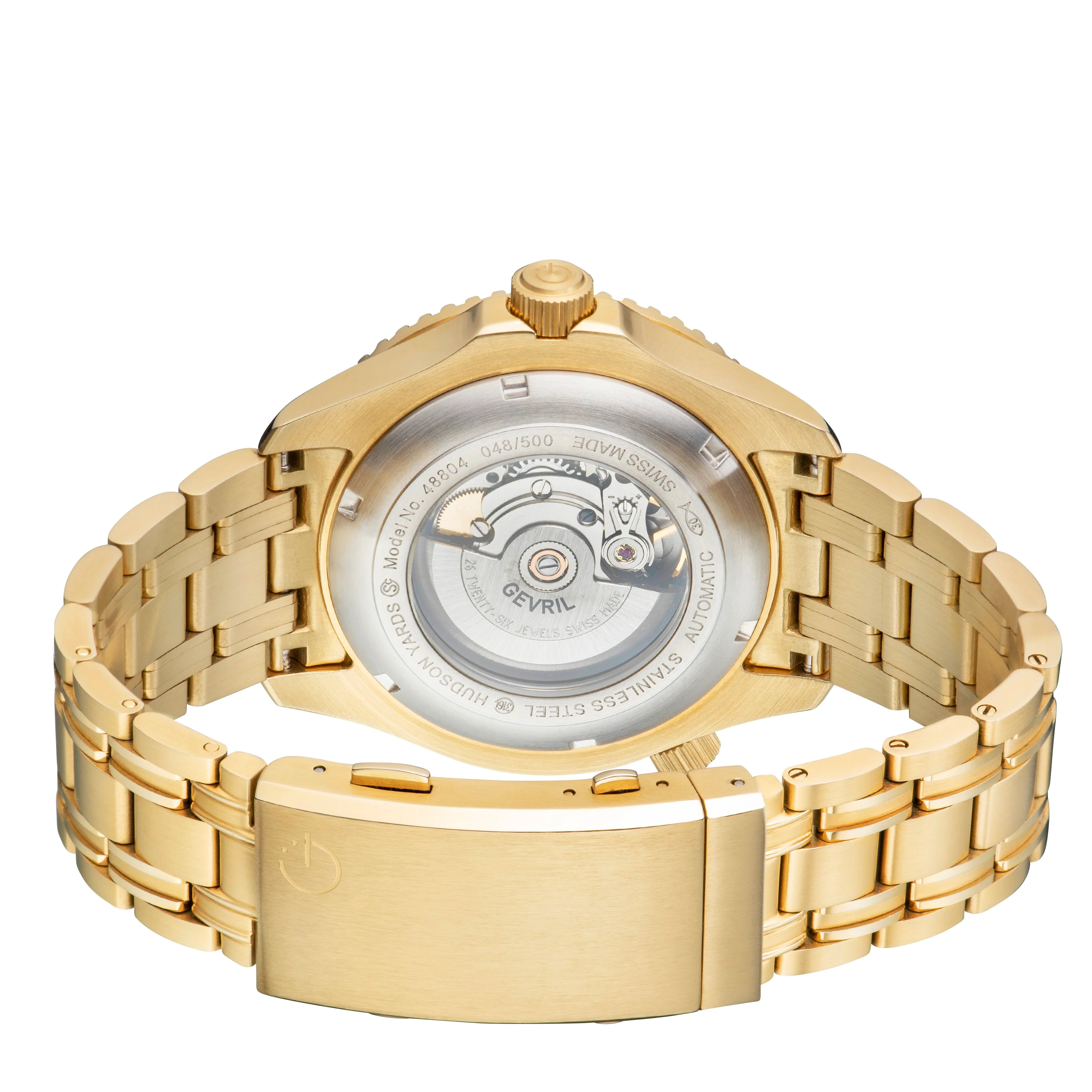 Hudson Yards Sellita SW200 Automatic Swiss Made Watch ceramic bezel helium valve dive suit extension - Image 2