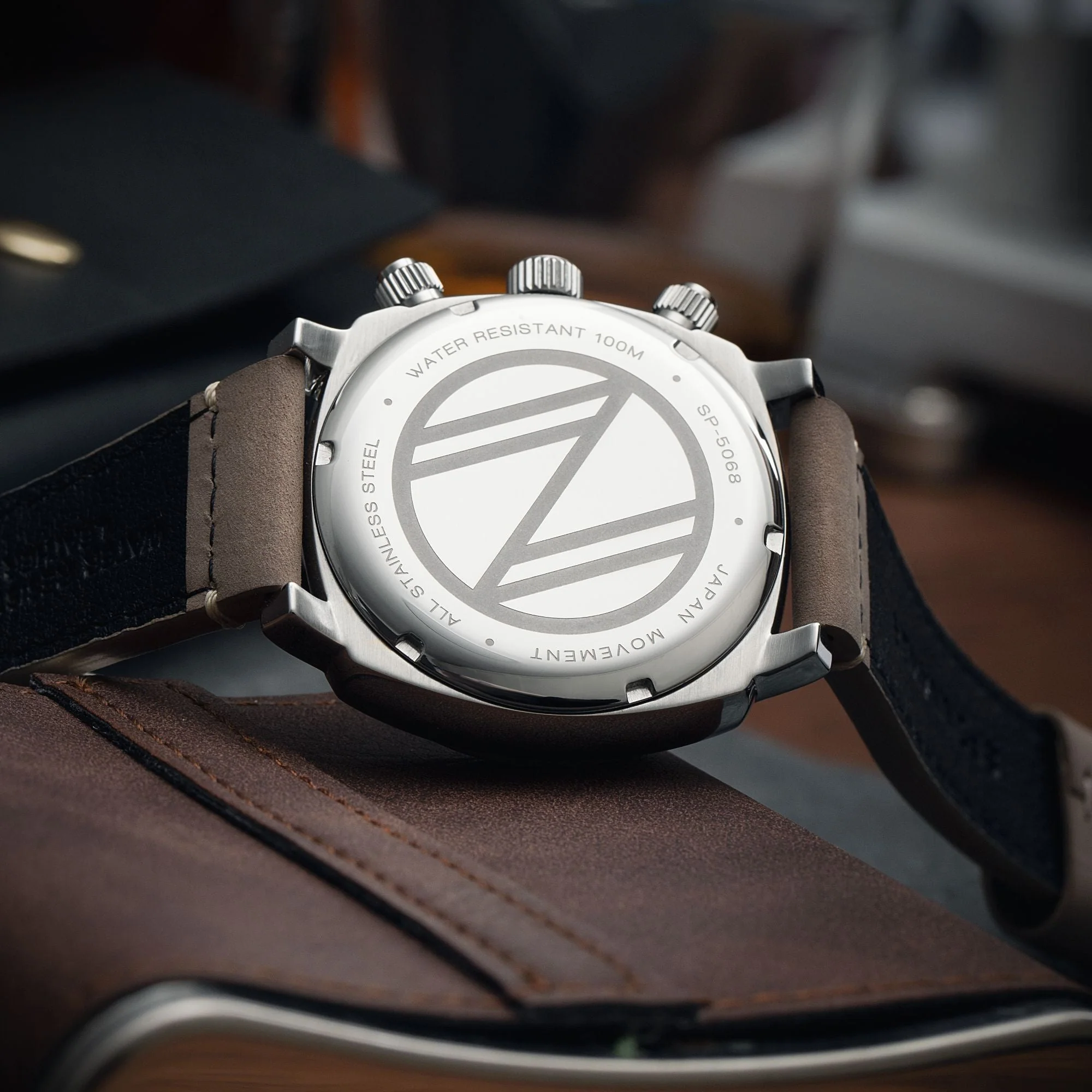 Hull Chronograph Blue / Leather | Blue Dial - Image 4