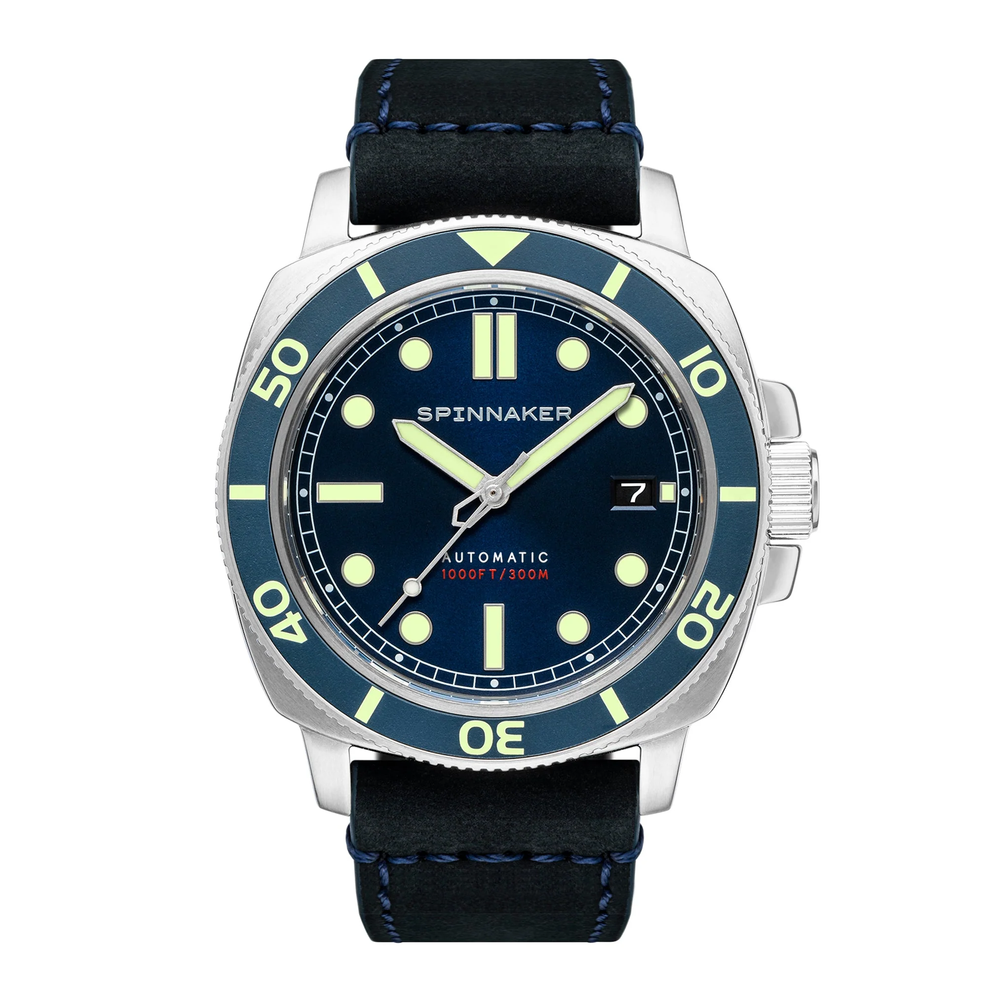 Hull Diver Blue / Leather | Blue Dial - Image 7