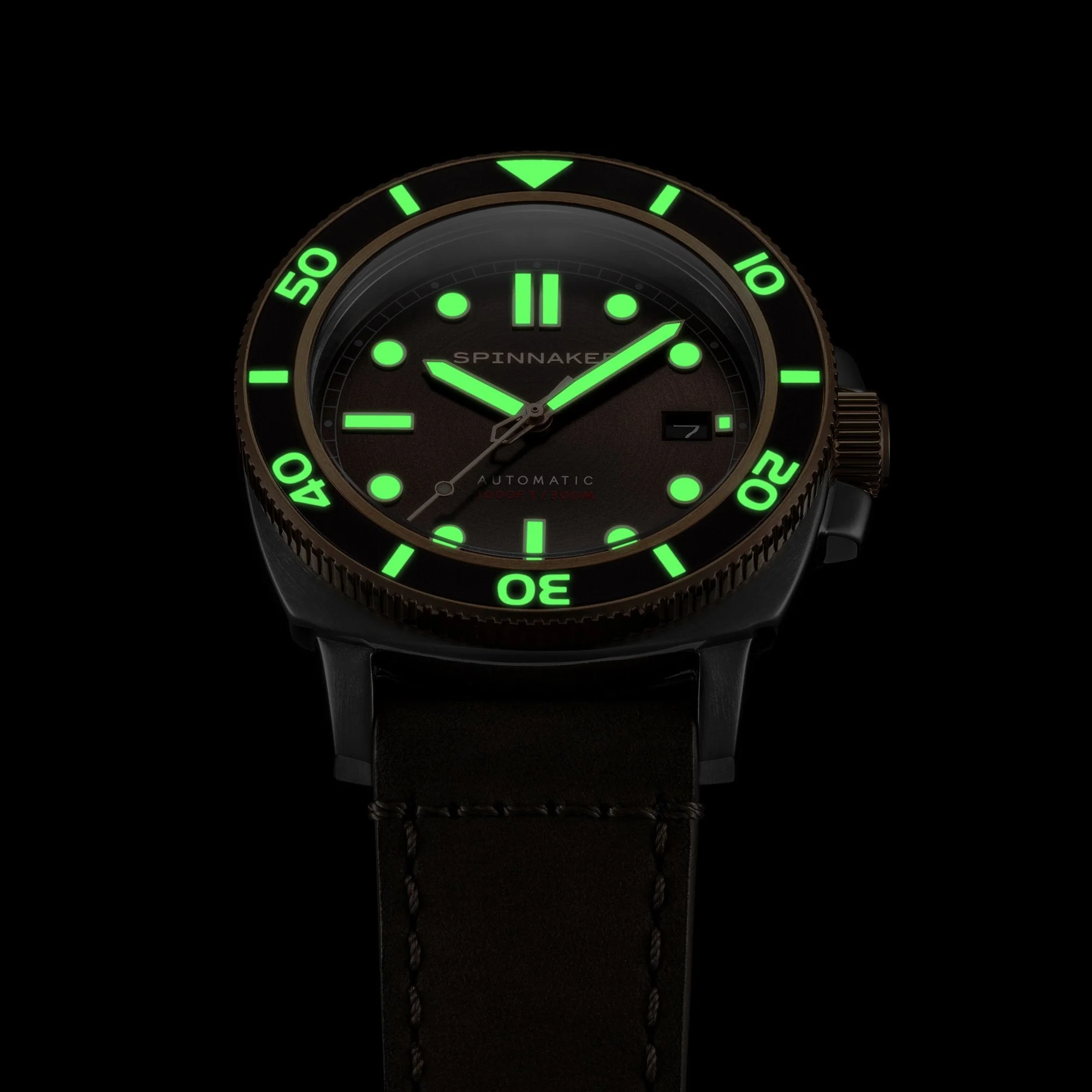 Hull Diver Blue / Leather | Blue Dial - Image 9