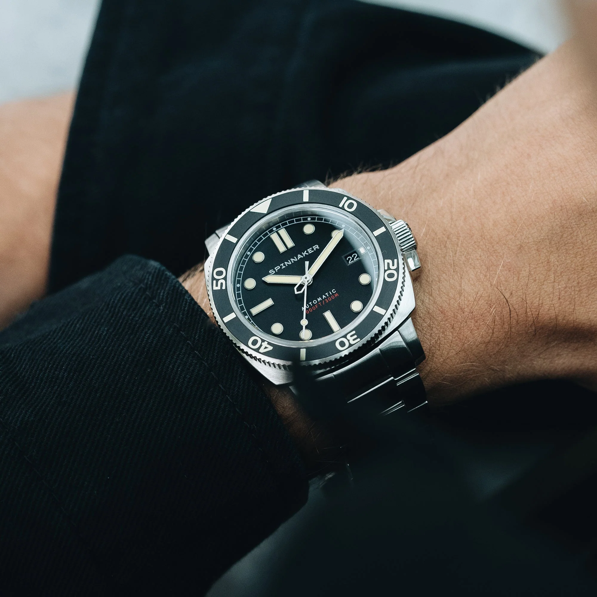 Hull Diver Black / Stainless Steel | Black Dial - Image 8