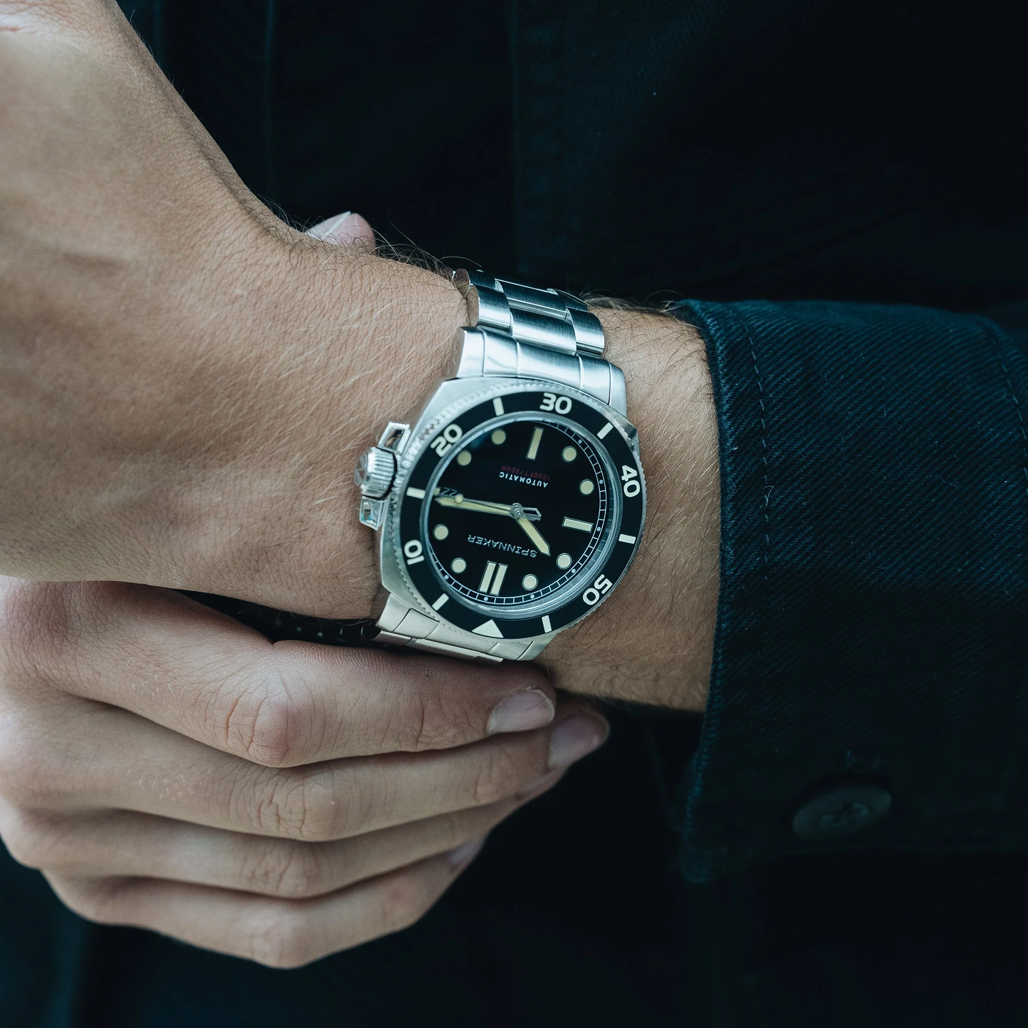 Hull Diver Black / Stainless Steel | Black Dial - Image 9