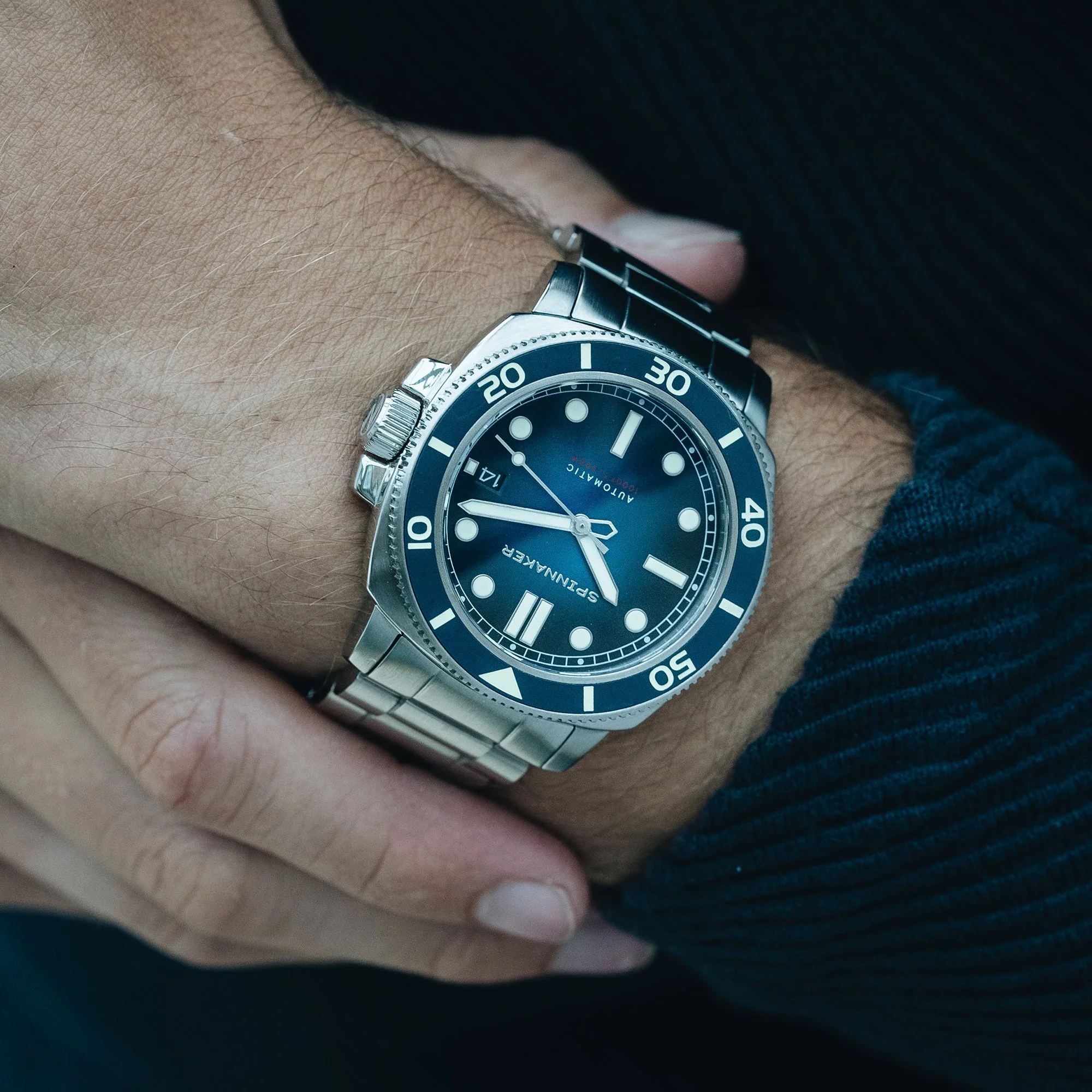 Hull Diver Blue / Stainless Steel | Blue Dial - Image 4