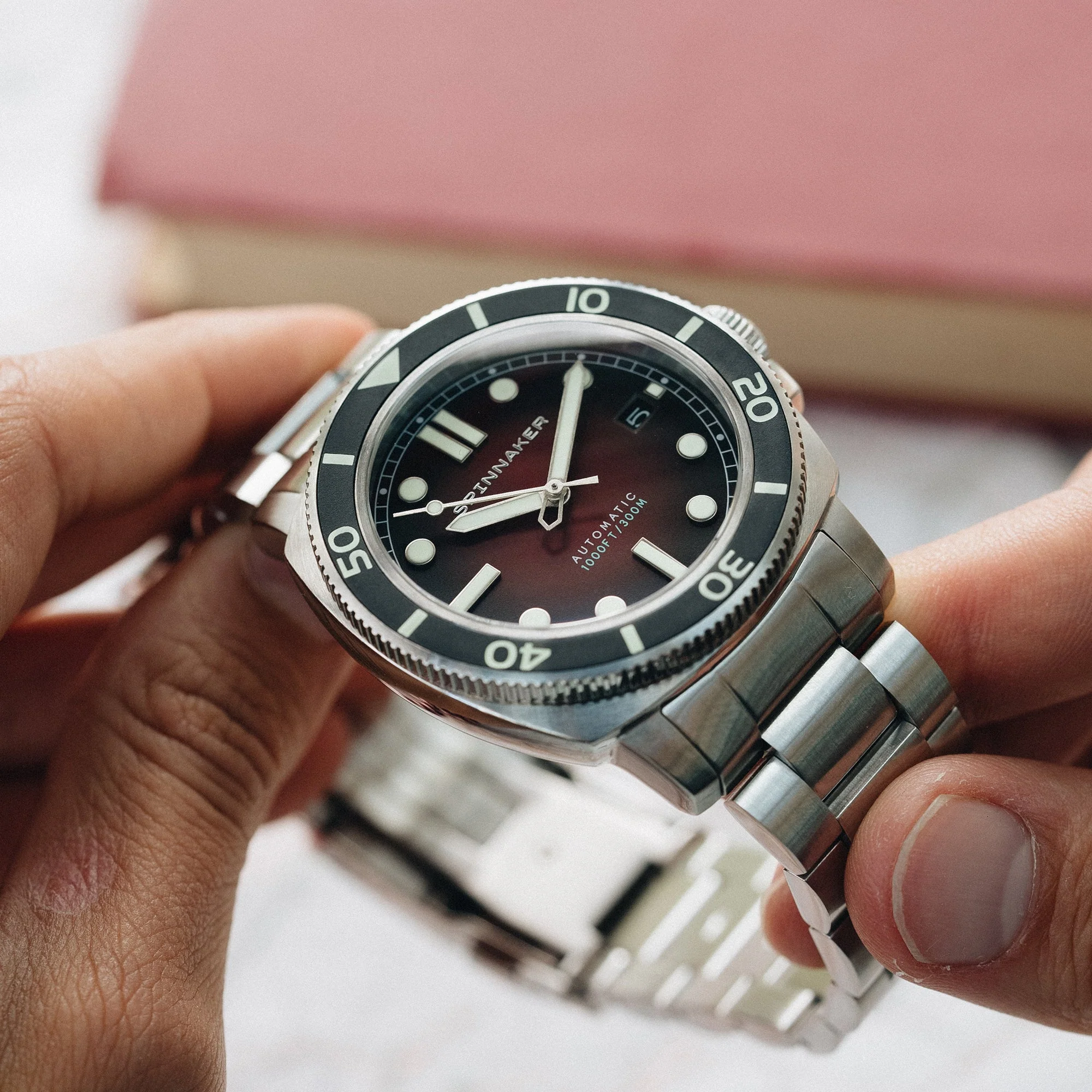 Hull Diver Red / Stainless Steel | Red Dial - Image 6