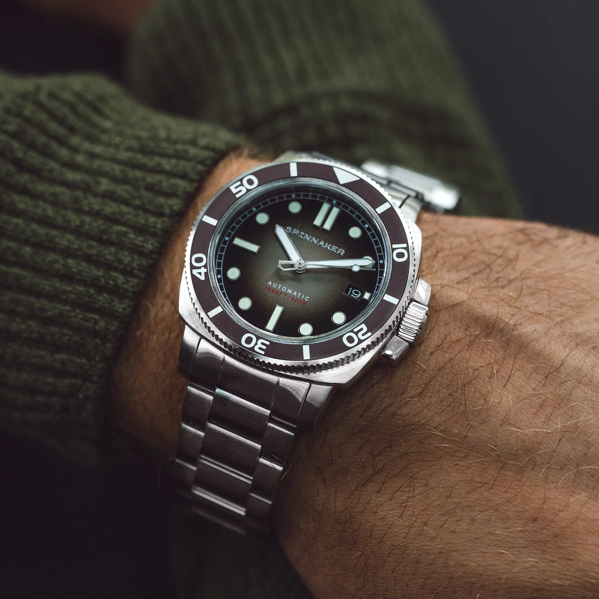 Hull Diver Brown / Stainless Steel | Brown Dial - Image 3