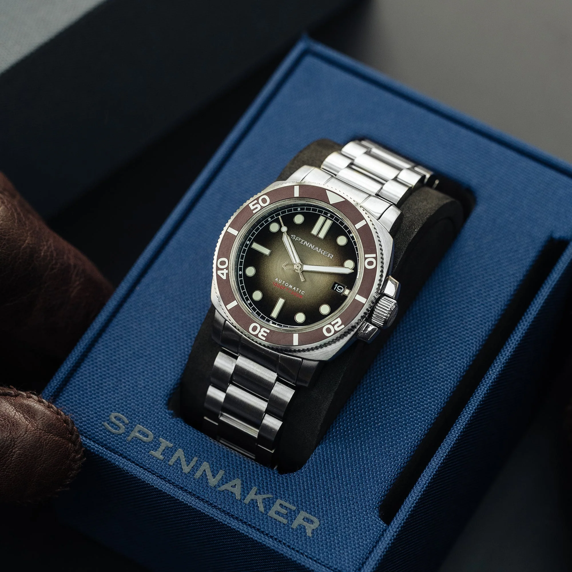 Hull Diver Brown / Stainless Steel | Brown Dial - Image 6