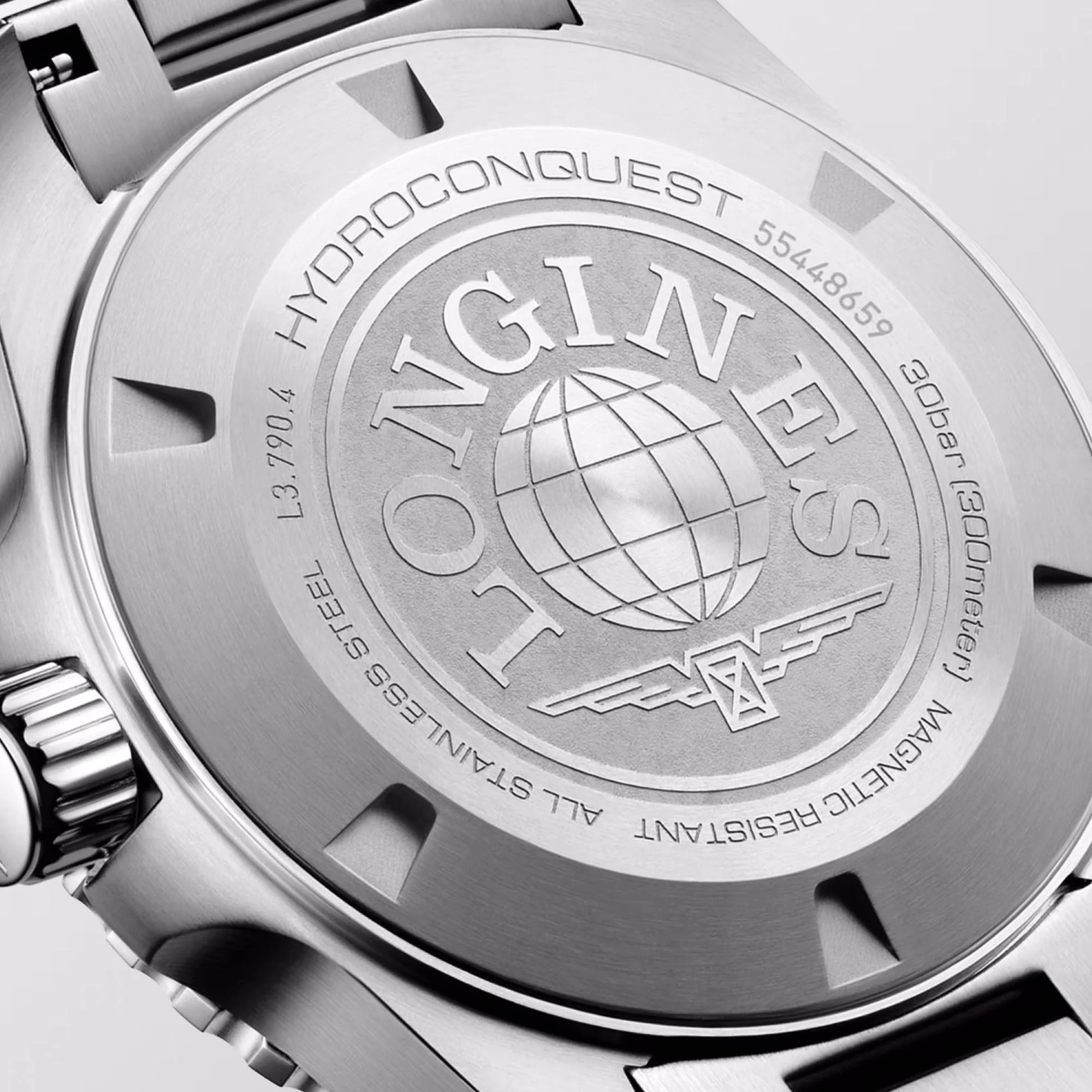HYDROCONQUEST GMT Green / Stainless Steel | Green Dial - Image 4