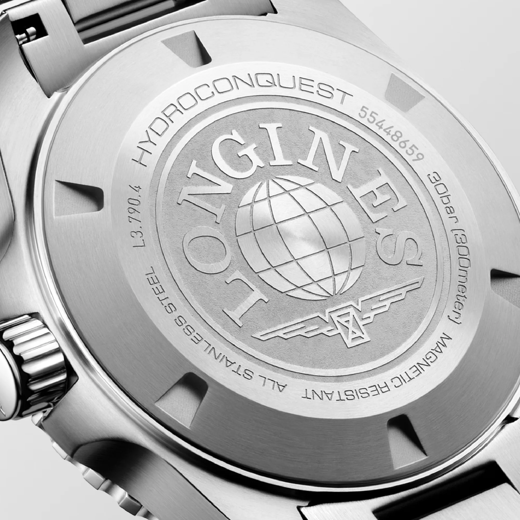 HYDROCONQUEST GMT Blue / Stainless Steel | Blue Dial - Image 4